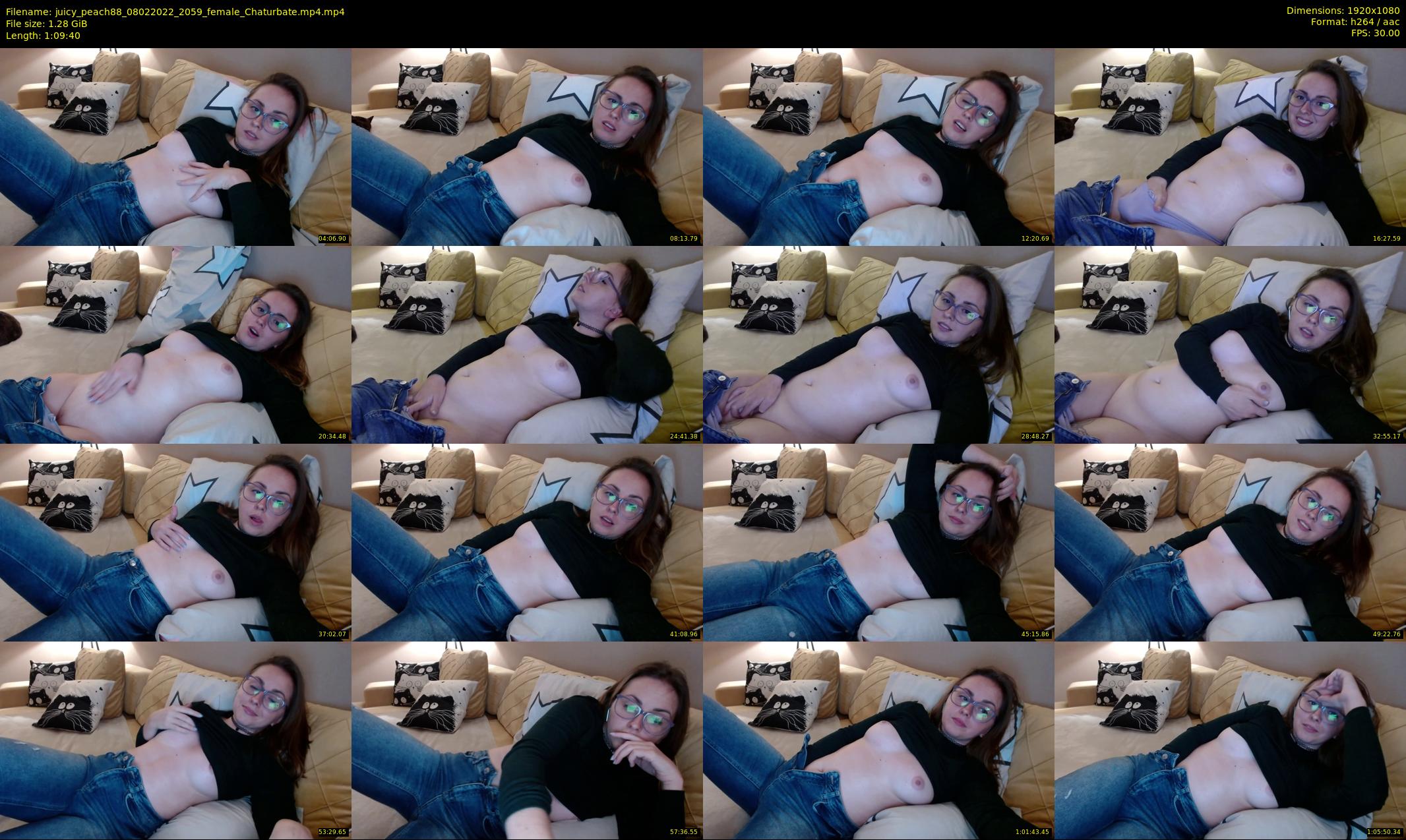 juicy_peach88 — 70 minute Chaturbate female cam show recording, 1080p, Feb 8, 2022