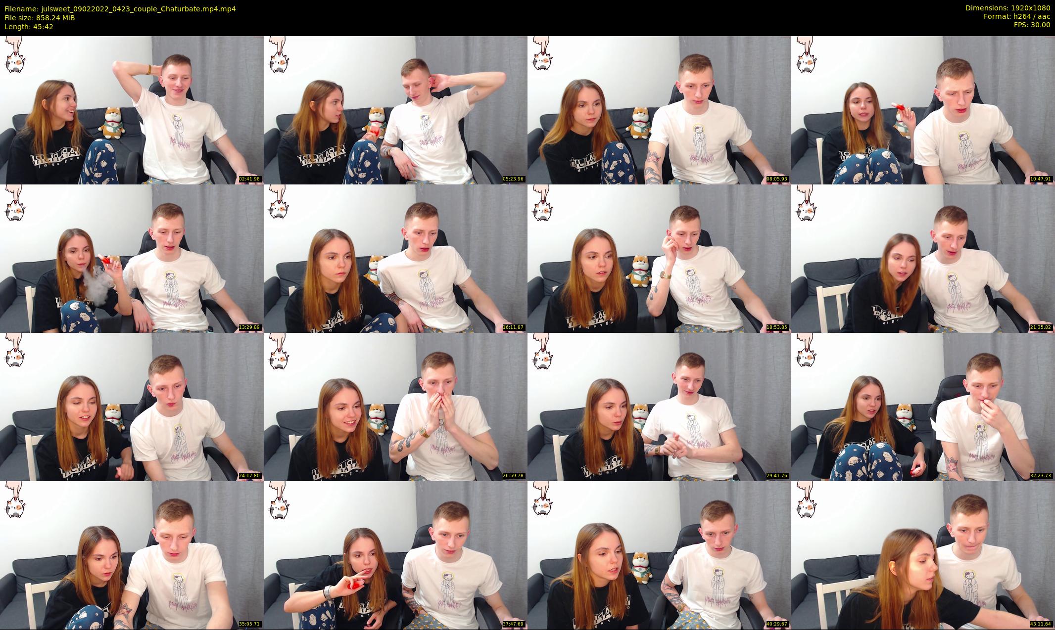 julsweet — 46 minute Chaturbate male cam show recording, 1080p, Feb 9, 2022