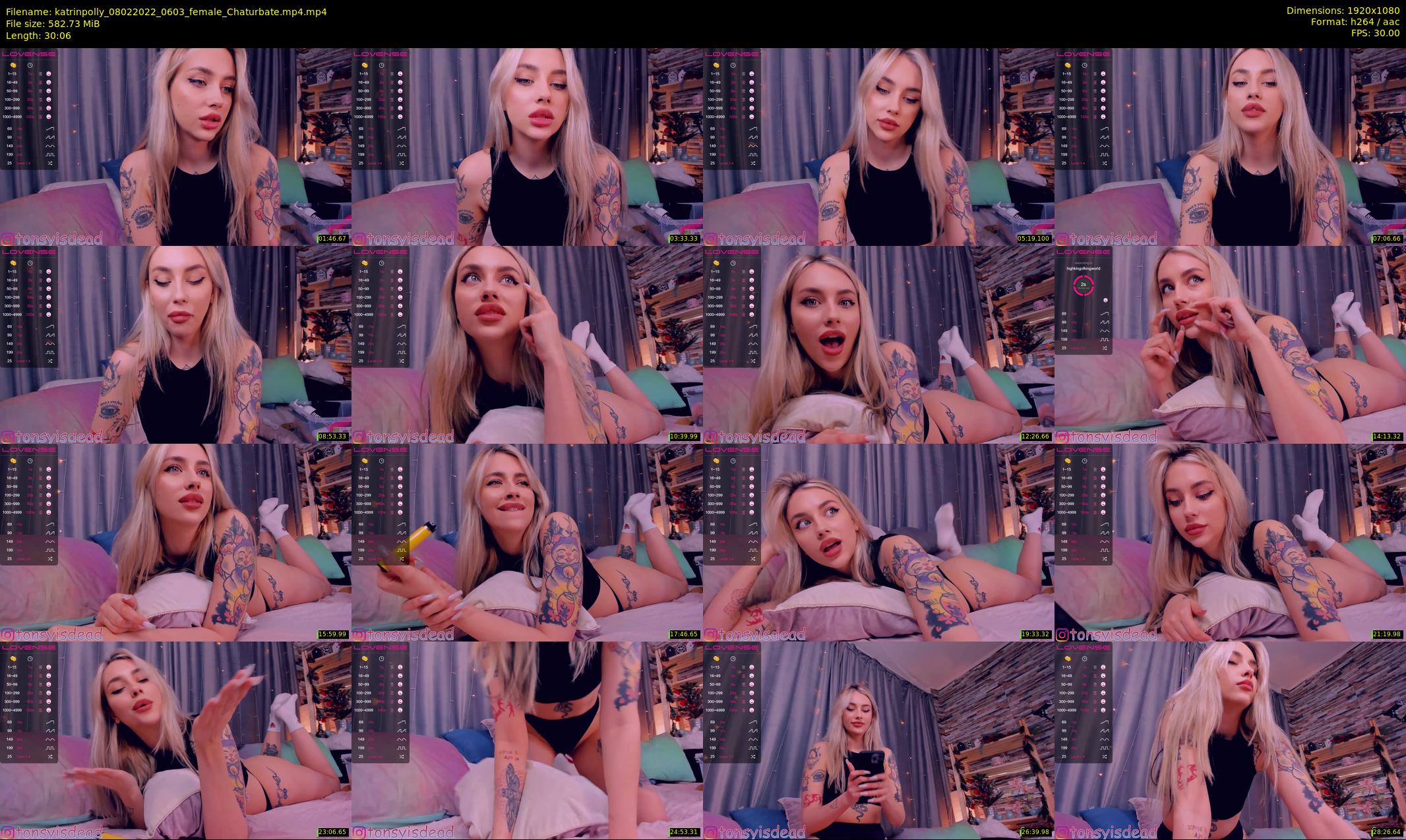 katrinpolly — 31 minute Chaturbate couple cam show recording, 1080p, Feb 8, 2022