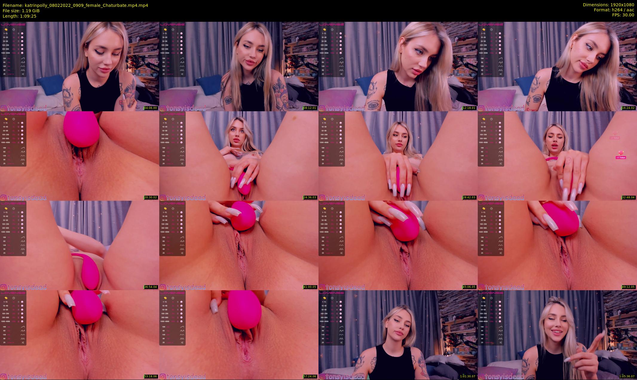 katrinpolly — 70 minute Chaturbate couple cam show recording, 1080p, Feb 8, 2022
