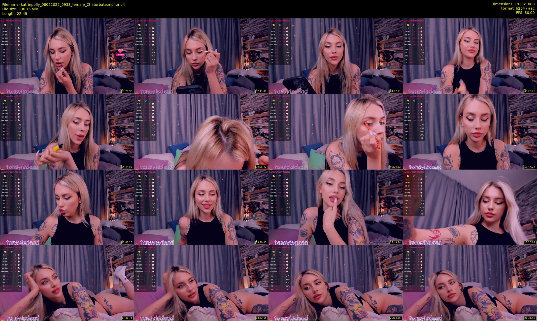 katrinpolly — 23 minute Chaturbate couple cam show recording, 1080p, Feb 8, 2022