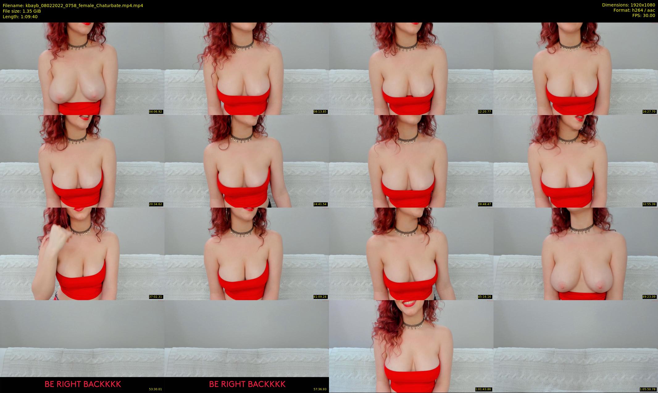 kbayb — 70 minute Chaturbate female cam show recording, 1080p, Feb 8, 2022