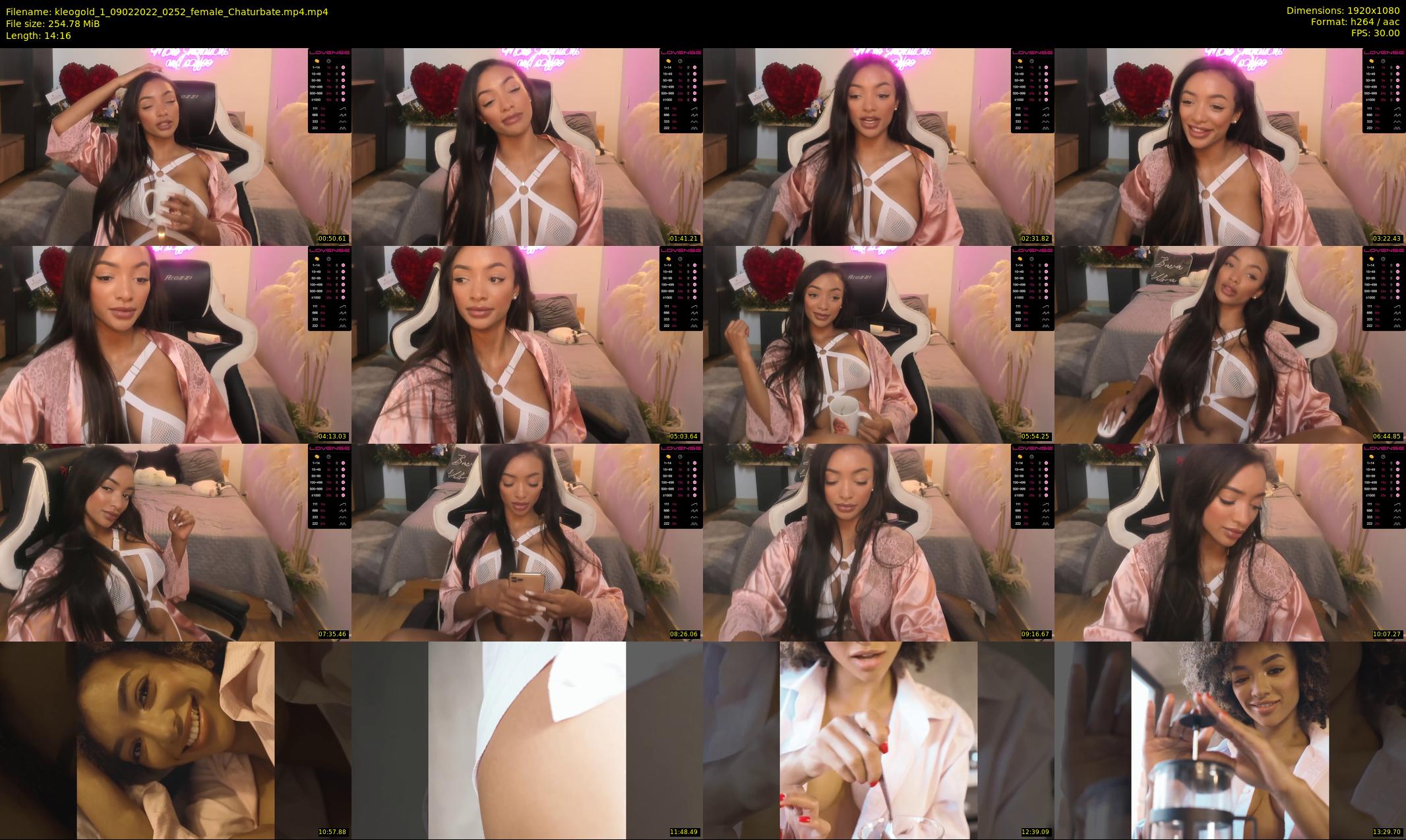 kleogold_1 — 15 minute Chaturbate female cam show recording, 1080p, Feb 9, 2022