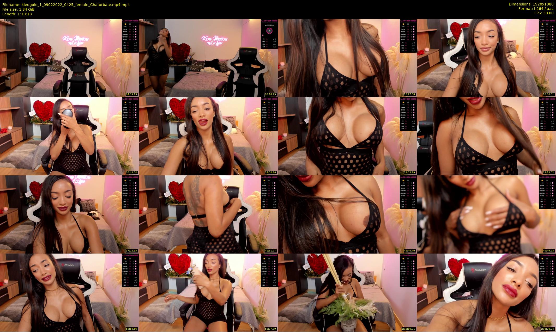 kleogold_1 — 71 minute Chaturbate female cam show recording, 1080p, Feb 9, 2022