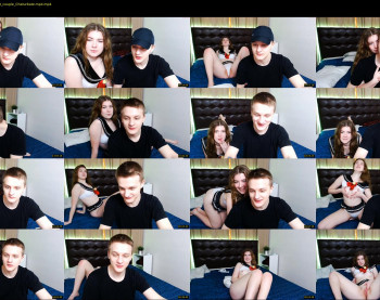 kuroteur — 45 minute Chaturbate couple cam show recording, 720p, Feb 9, 2022