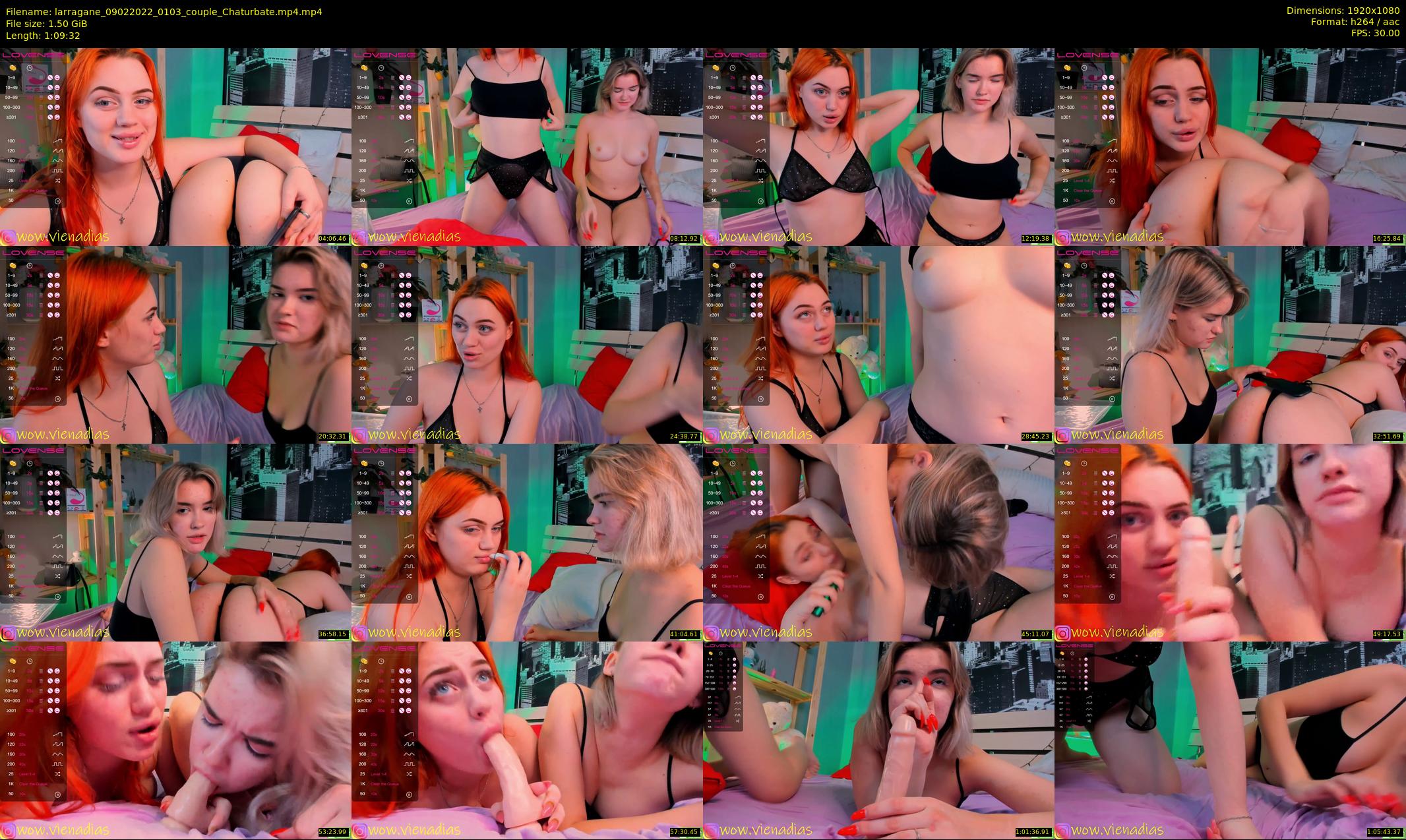 larragane — 70 minute Chaturbate couple cam show recording, 1080p, Feb 9, 2022