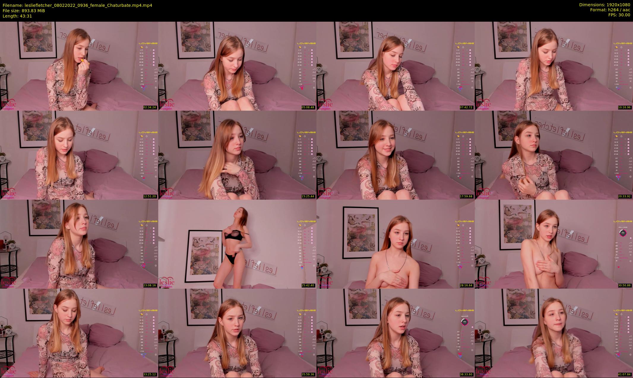 lesliefletcher — 44 minute Chaturbate couple cam show recording, 1080p, Feb 8, 2022