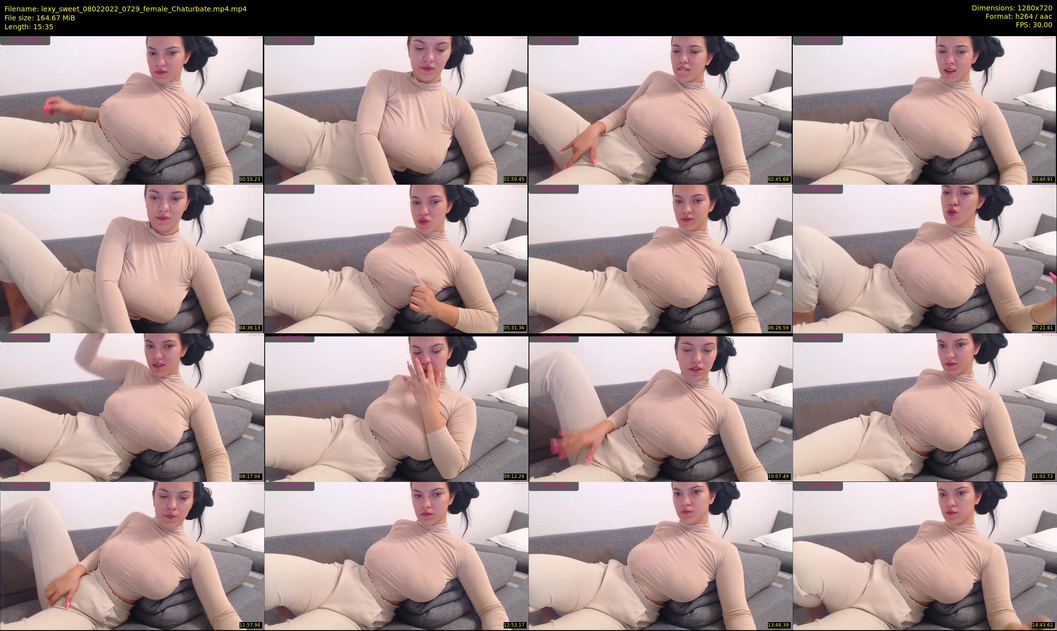 lexy_sweet — 16 minute Chaturbate female cam show recording, 720p, Feb 8, 2022
