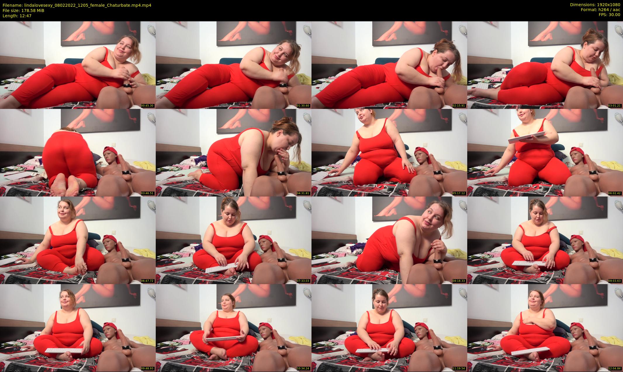 lindalovesexy — 13 minute Chaturbate female cam show recording, 1080p, Feb 8, 2022