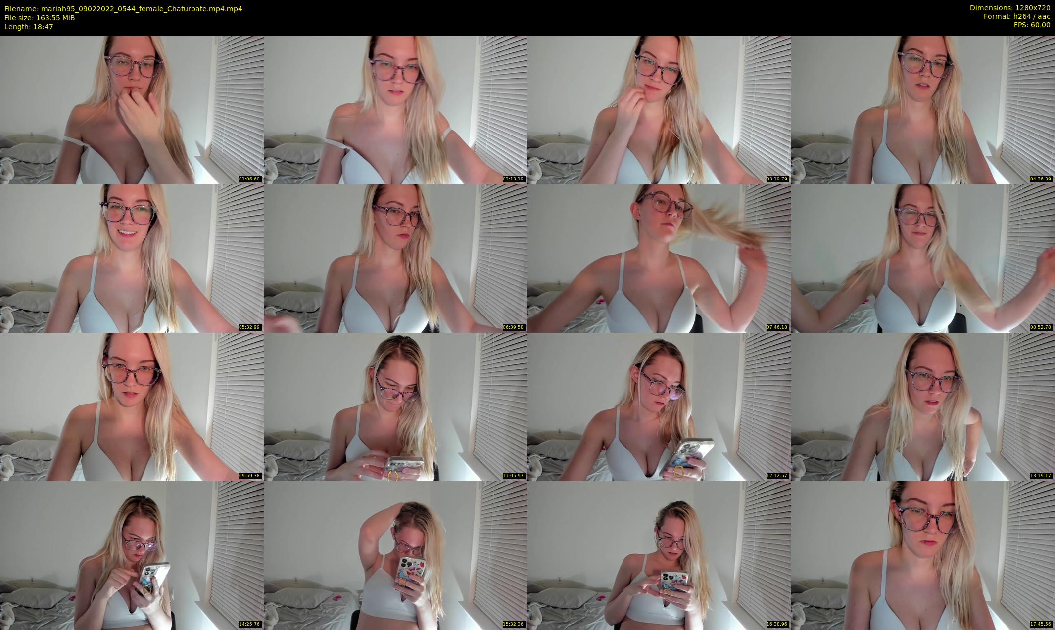 mariah95 — 19 minute Chaturbate female cam show recording, 720p, Feb 9, 2022
