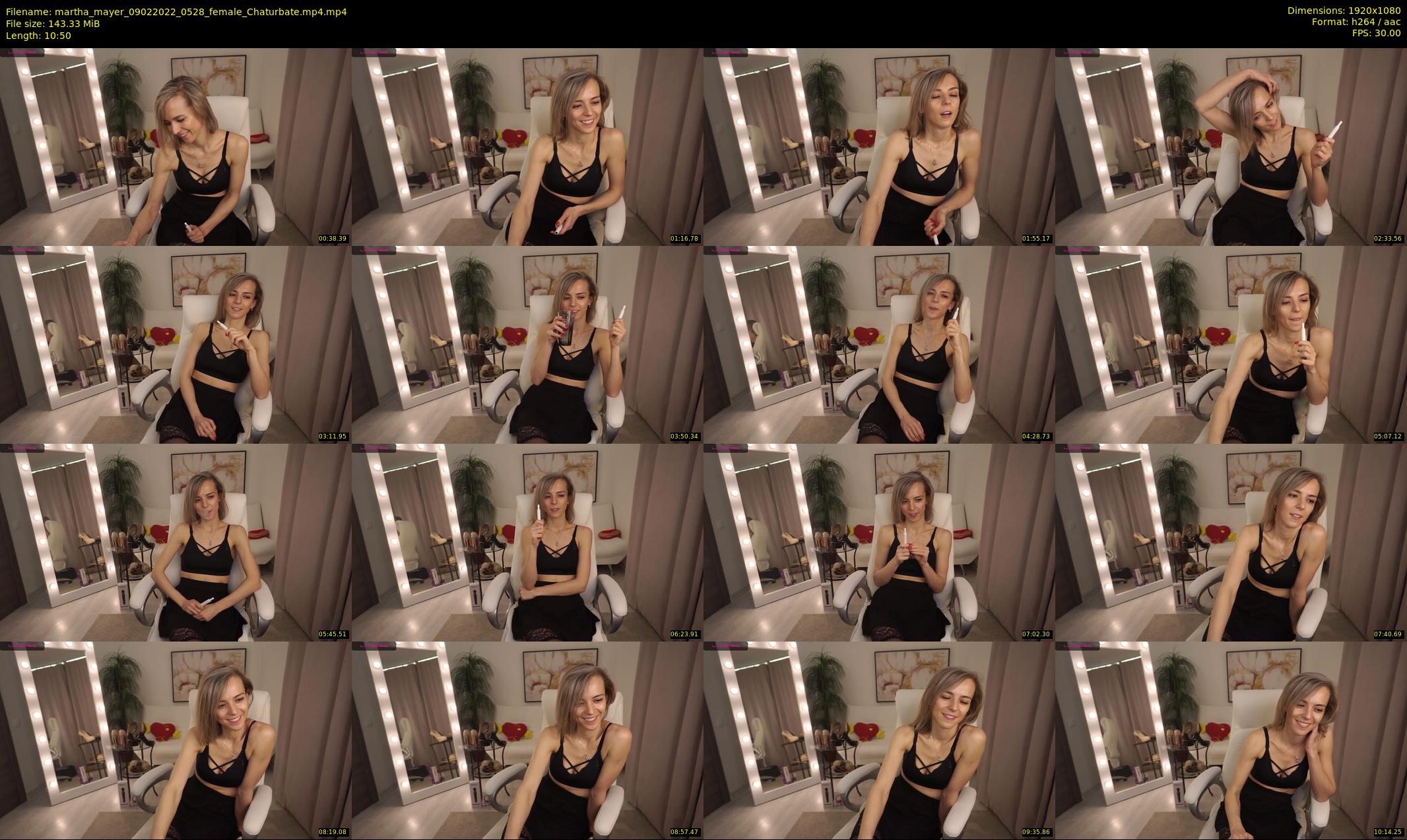 martha_mayer — 11 minute Chaturbate female cam show recording, 1080p, Feb 9, 2022