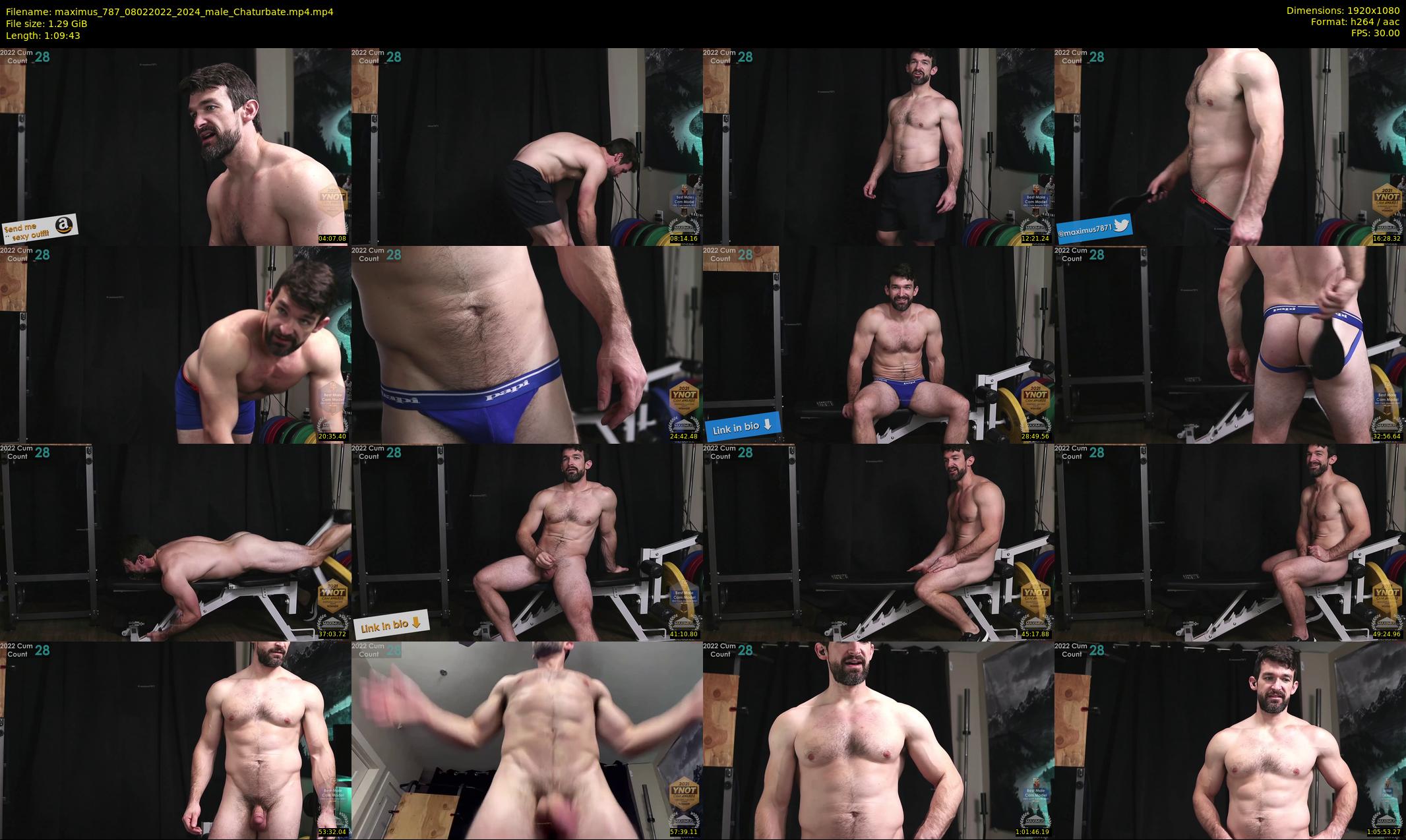 maximus_787 — 70 minute Chaturbate male cam show recording, 1080p, Feb 8, 2022