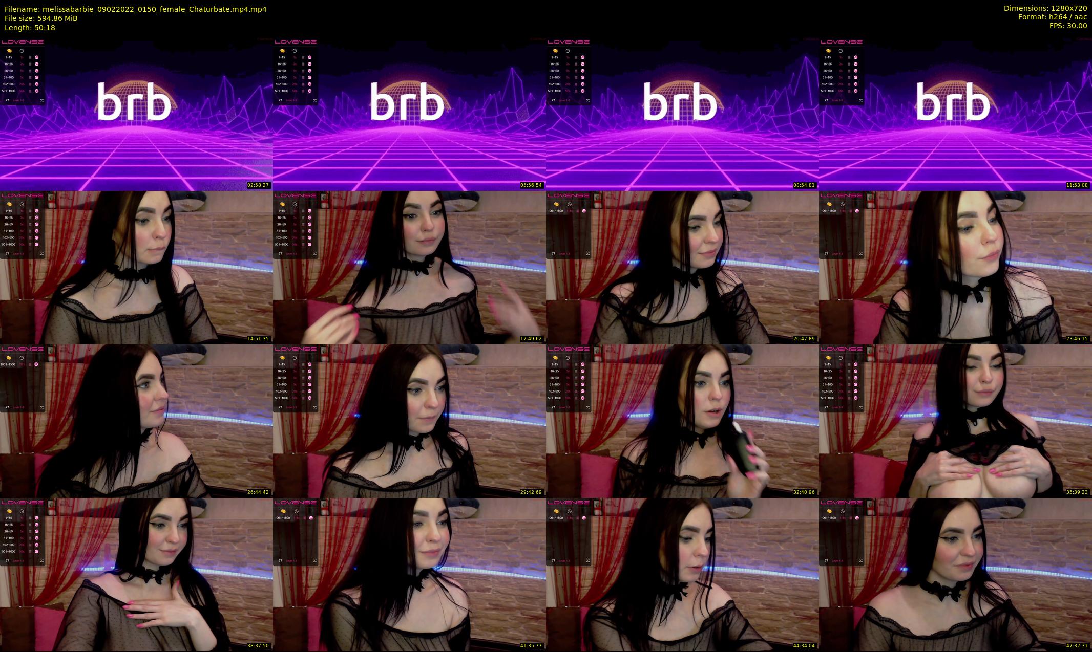 melissabarbie — 51 minute Chaturbate couple cam show recording, 720p, Feb 9, 2022