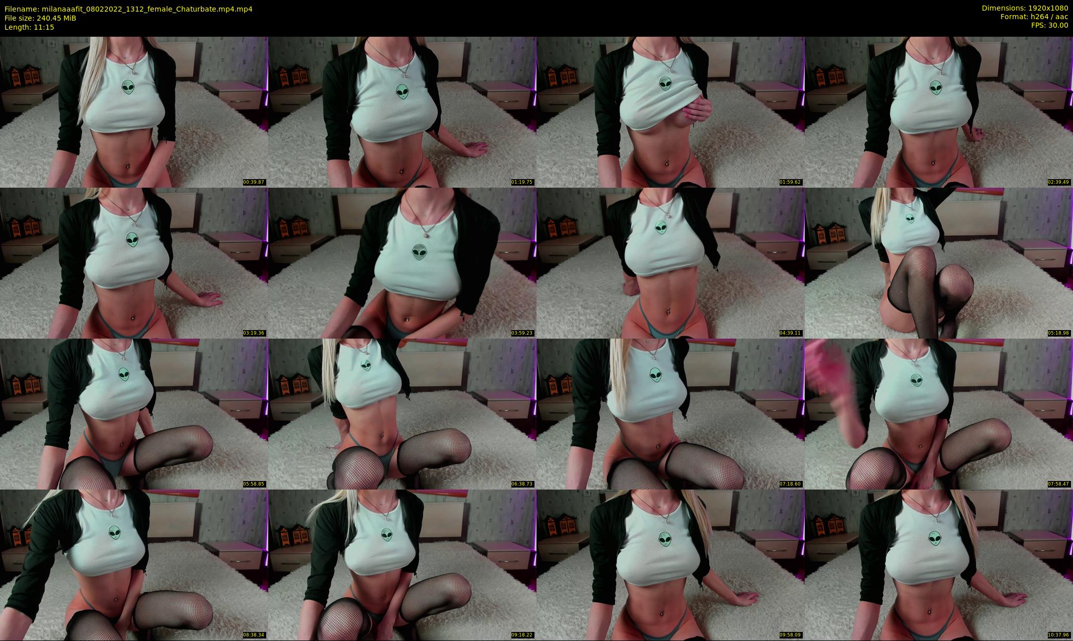 milanaaafit — 12 minute Chaturbate couple cam show recording, 1080p, Feb 8, 2022
