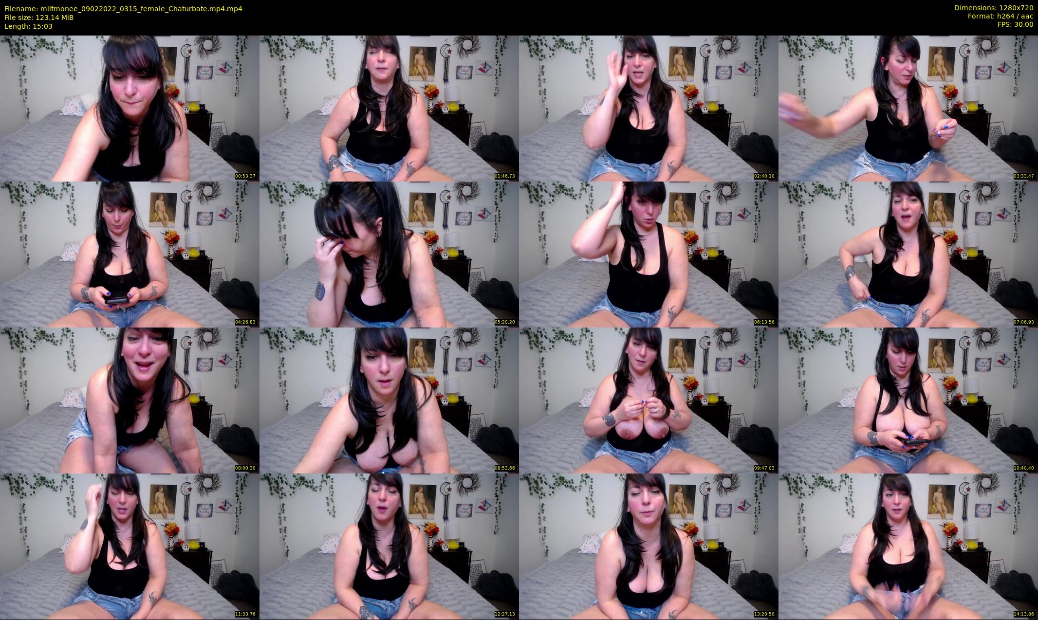 milfmonee — 16 minute Chaturbate female cam show recording, 720p, Feb 9, 2022