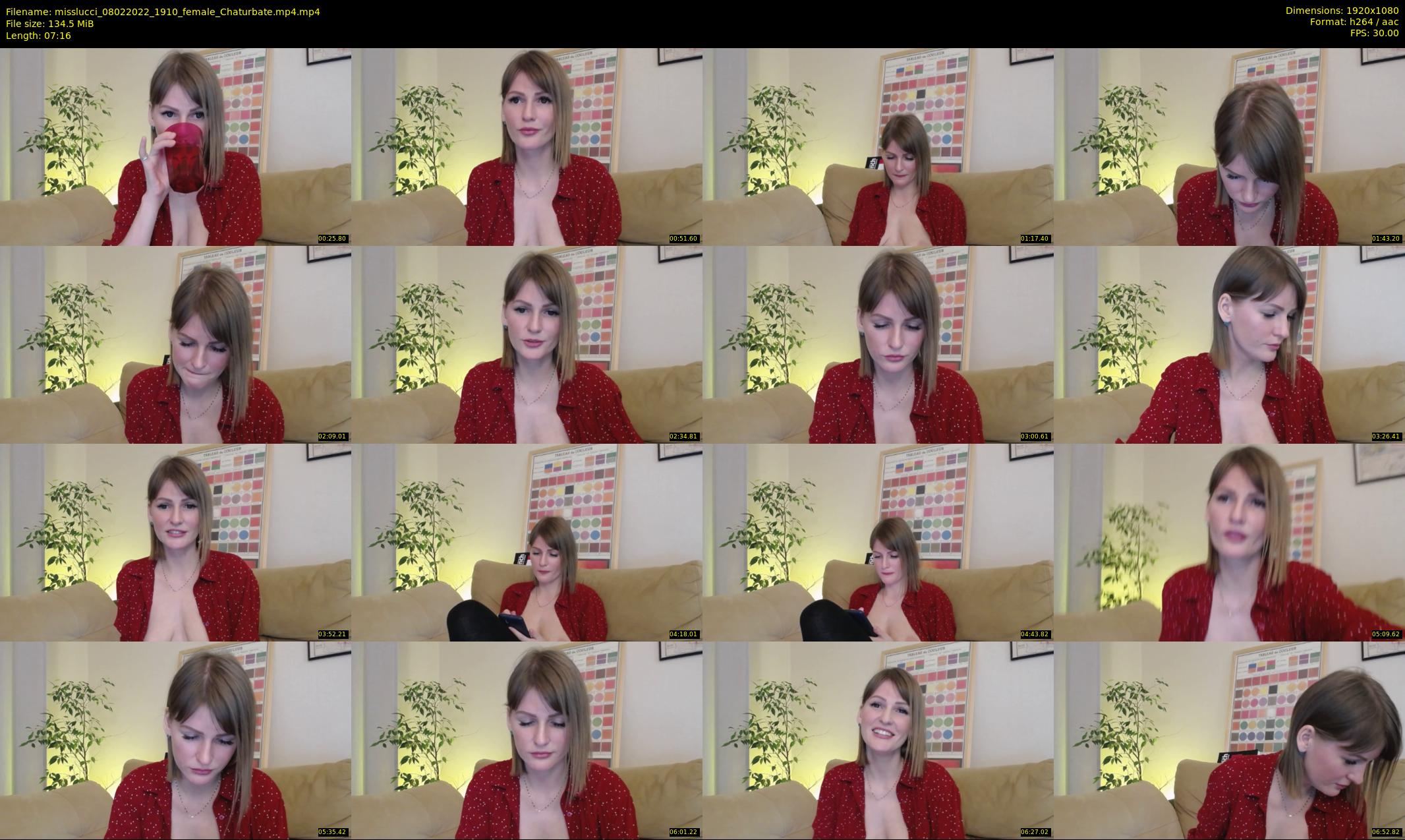 misslucci — 8 minute Chaturbate female cam show recording, 1080p, Feb 8, 2022