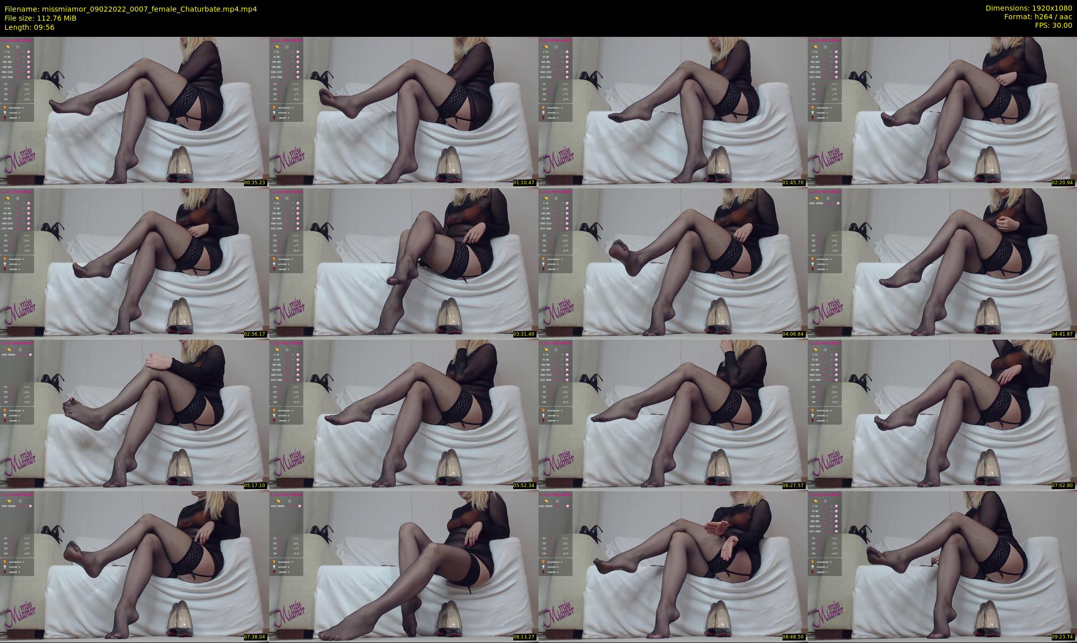 missmiamor — 10 minute Chaturbate female cam show recording, 1080p, Feb 9, 2022