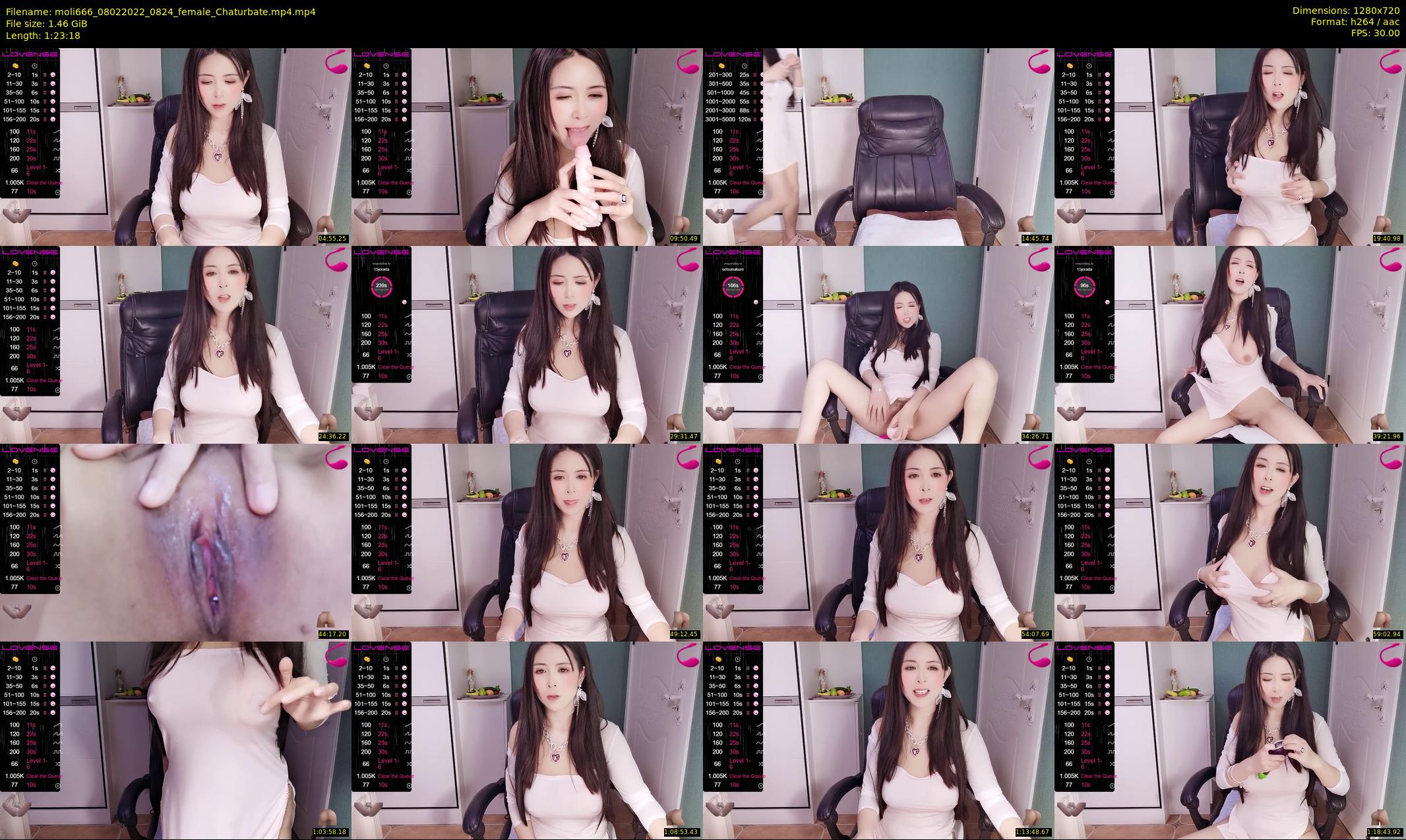 moli666 — 84 minute Chaturbate female cam show recording, 720p, Feb 8, 2022