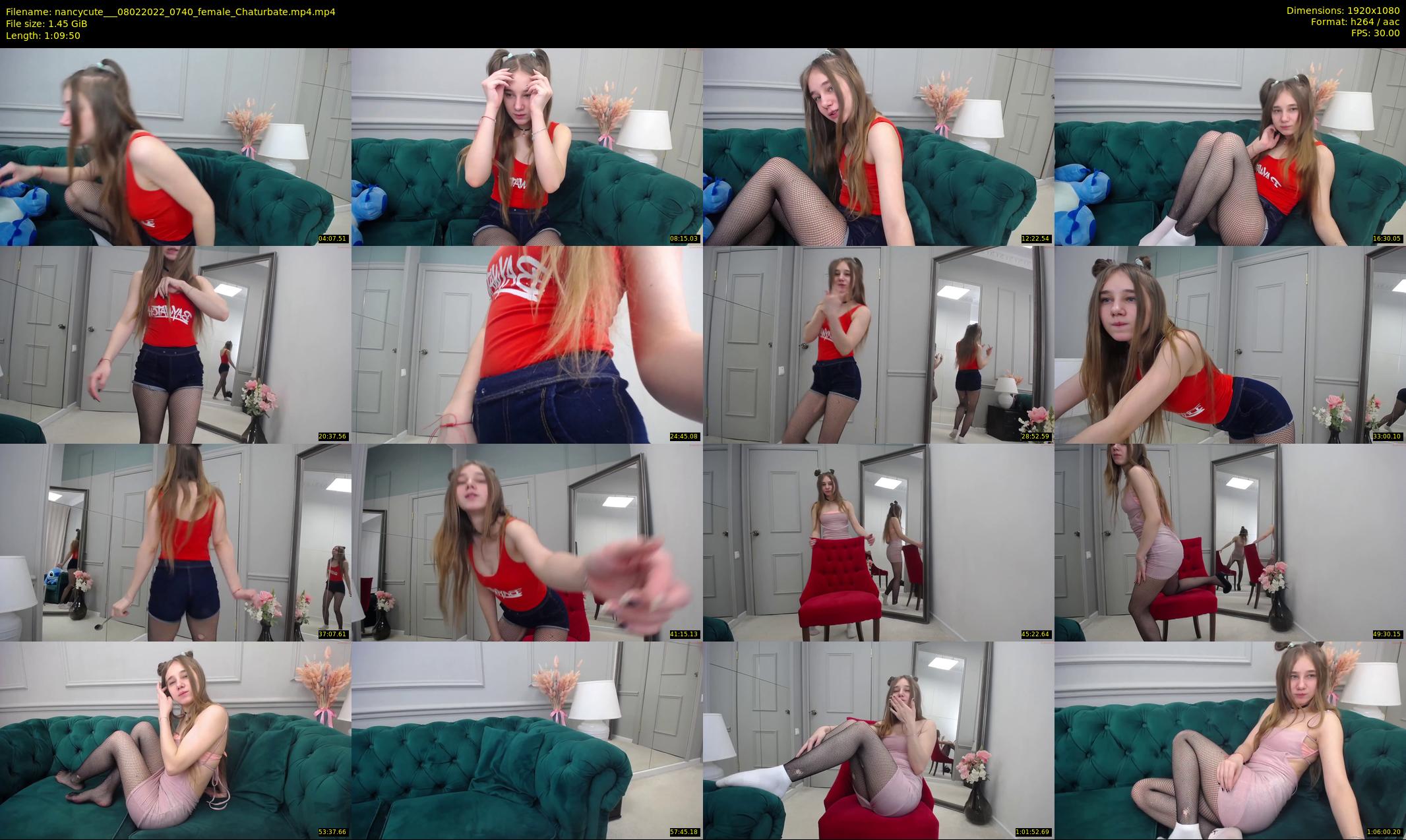 nancycute__ — 70 minute Chaturbate female cam show recording, 1080p, Feb 8, 2022