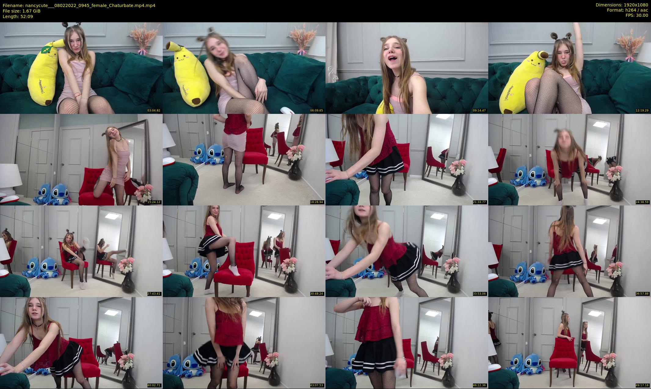 nancycute__ — 53 minute Chaturbate female cam show recording, 1080p, Feb 8, 2022