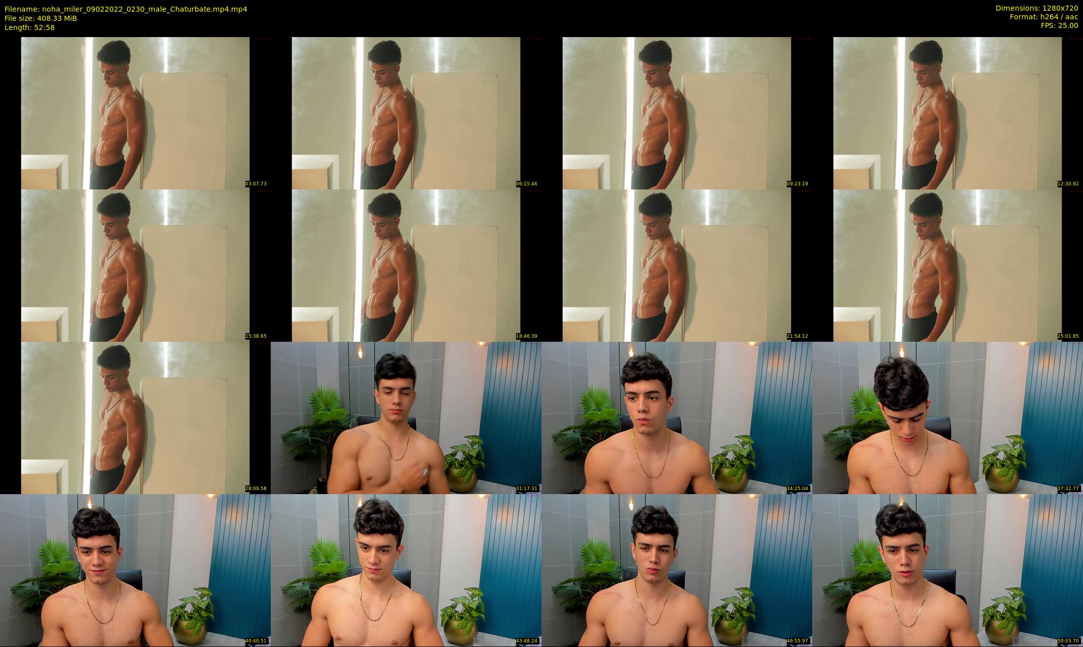 noha_miler — 53 minute Chaturbate male cam show recording, 720p, Feb 9, 2022