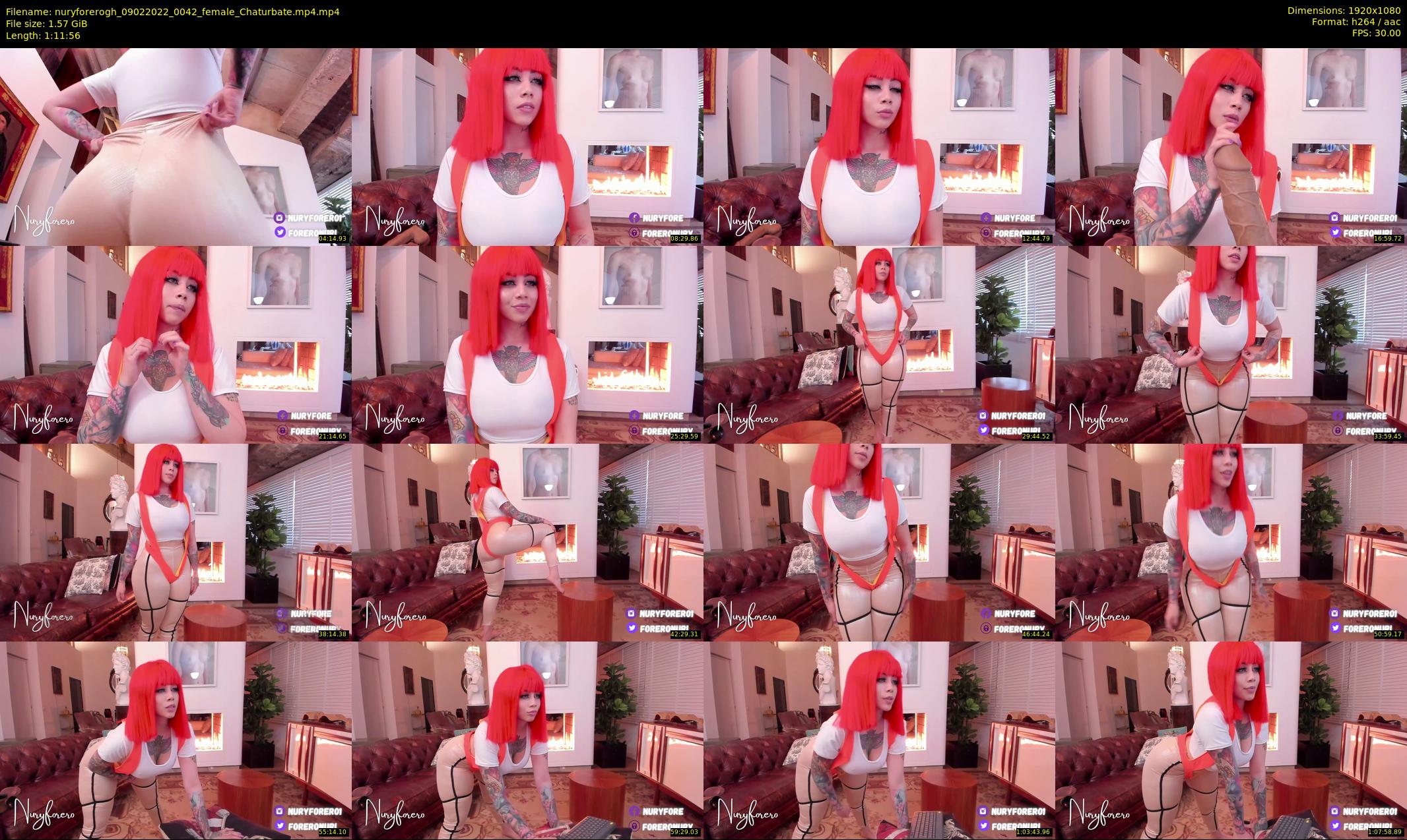 nuryforerogh — 72 minute Chaturbate female cam show recording, 1080p, Feb 9, 2022