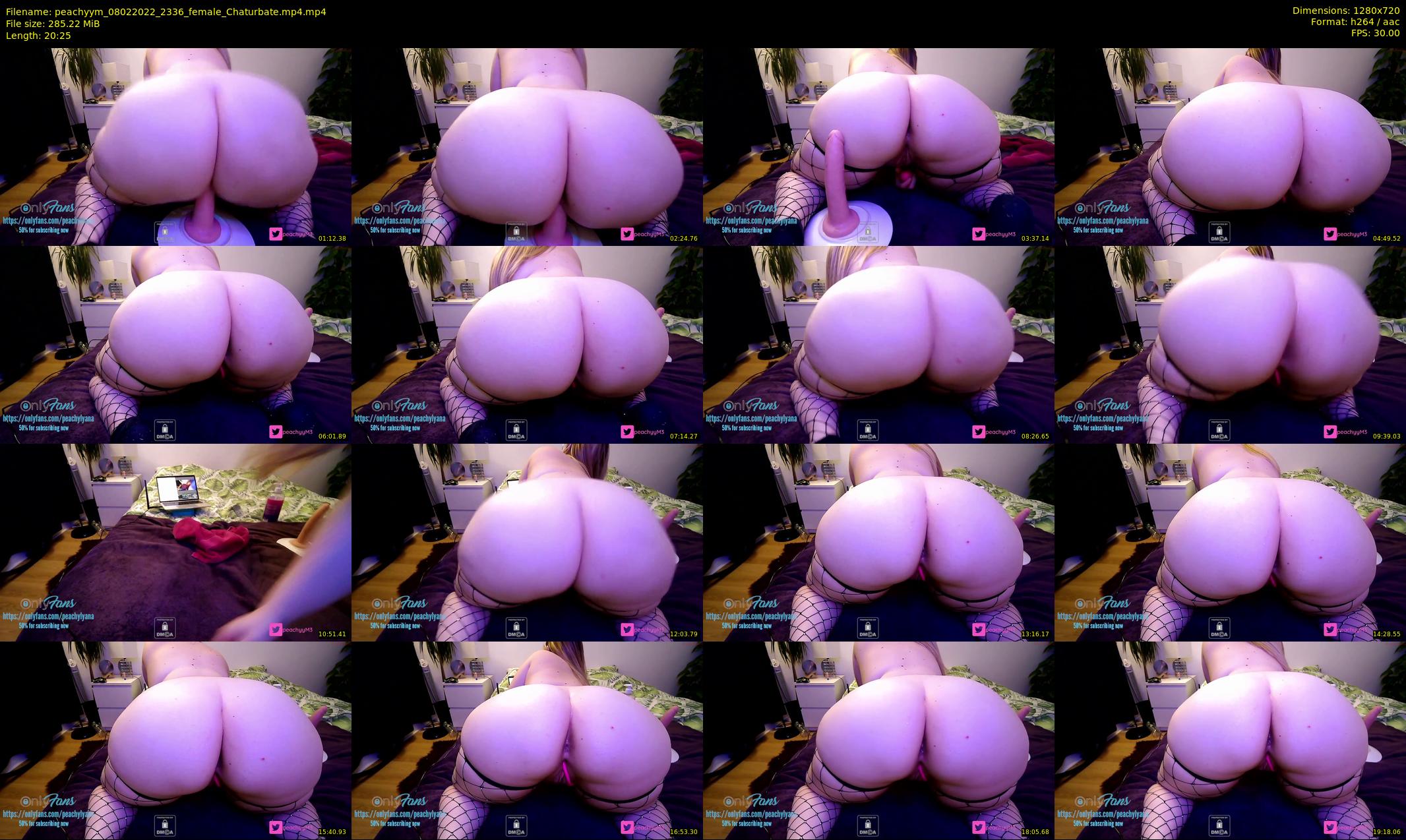 peachyym — 21 minute Chaturbate female cam show recording, 720p, Feb 8, 2022