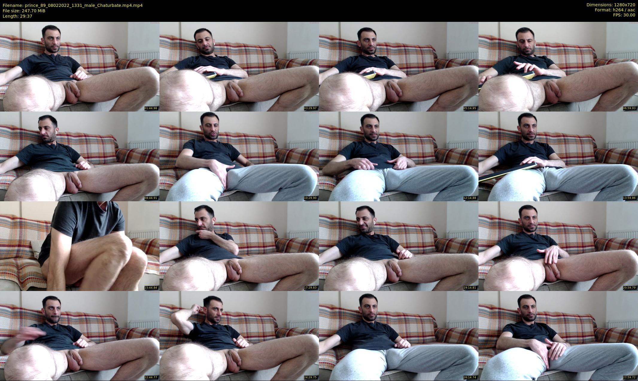 prince_89 — 30 minute Chaturbate male cam show recording, 720p, Feb 8, 2022