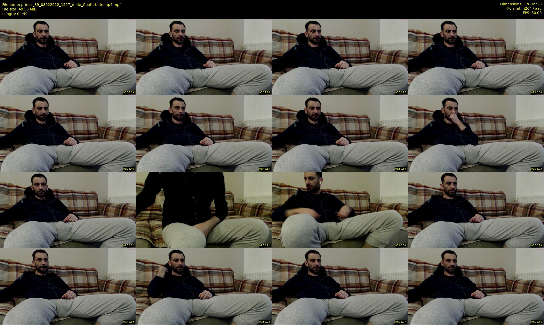 prince_89 — 5 minute Chaturbate male cam show recording, 720p, Feb 8, 2022