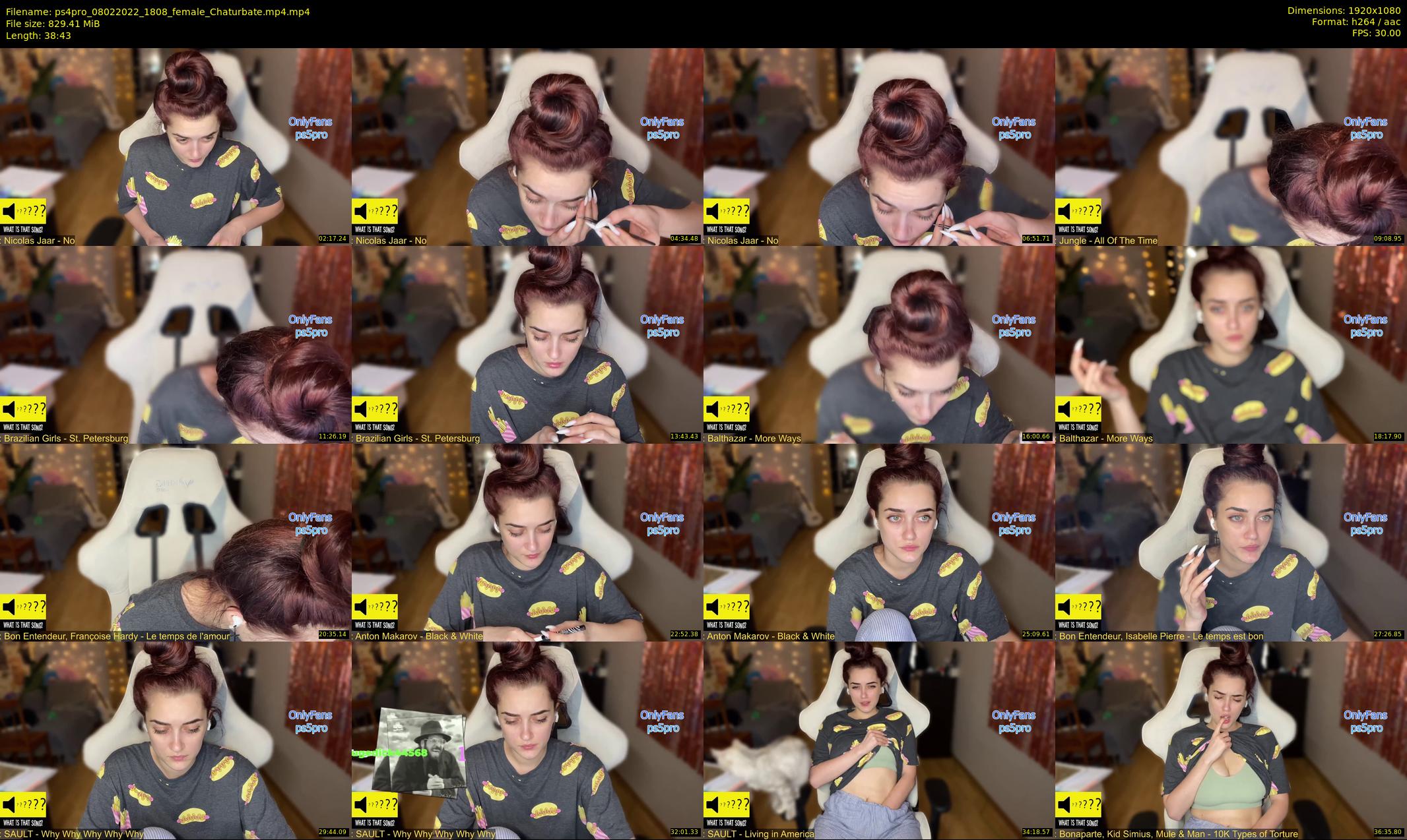 ps4pro — 39 minute Chaturbate female cam show recording, 1080p, Feb 8, 2022