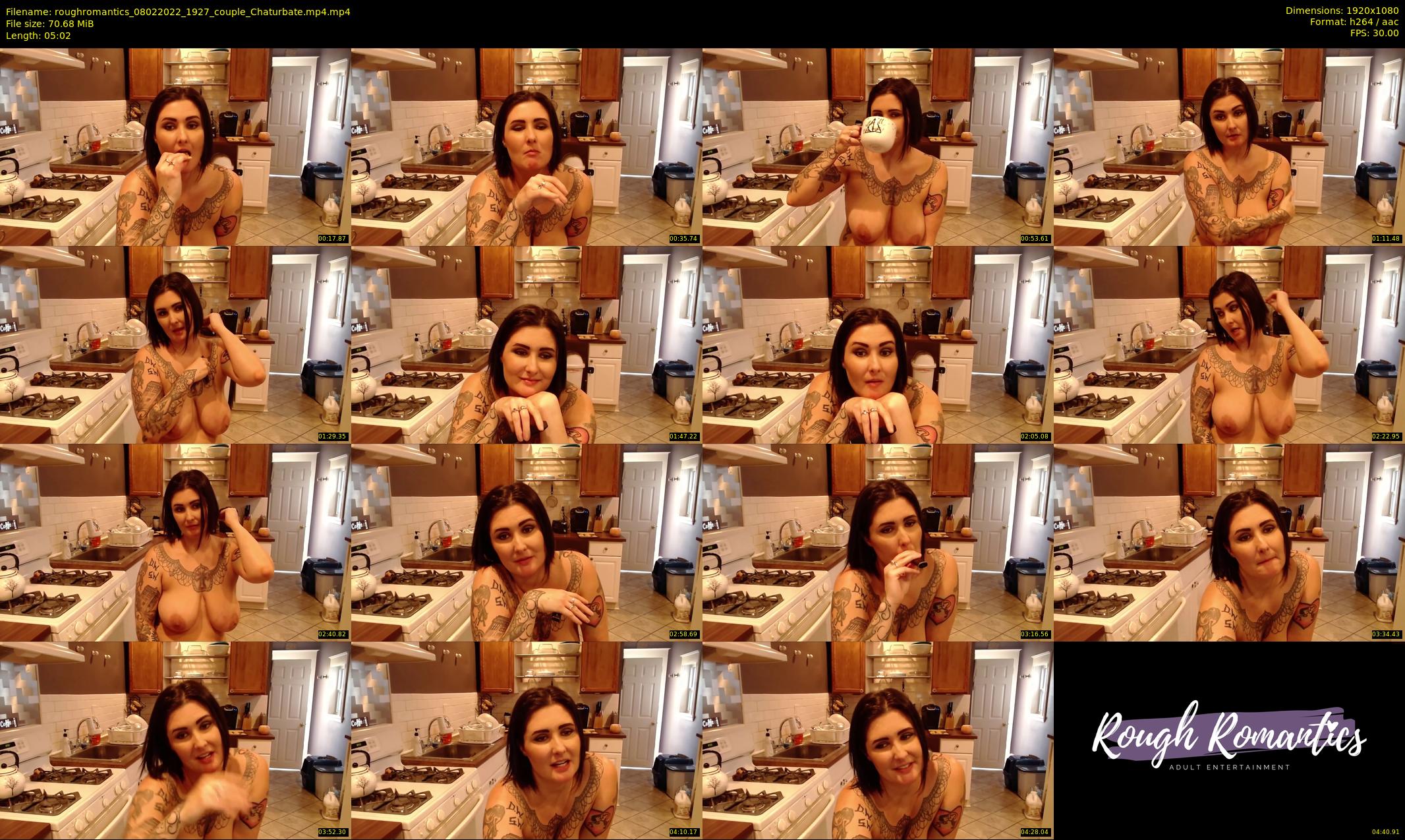 roughromantics — 6 minute Chaturbate couple cam show recording, 1080p, Feb 8, 2022