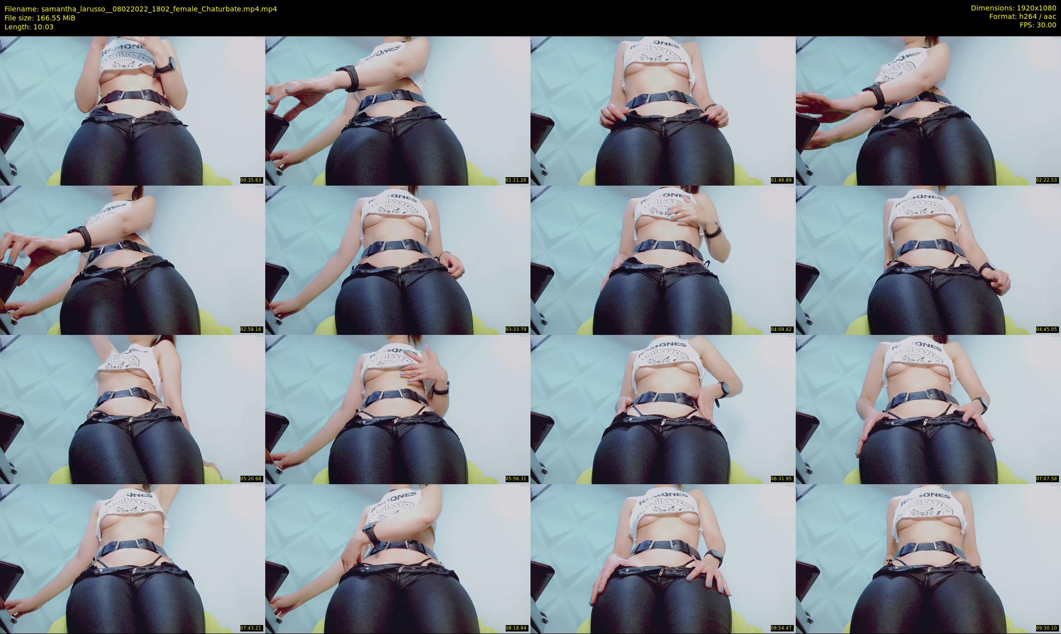 samantha_larusso_ — 11 minute Chaturbate couple cam show recording, 1080p, Feb 8, 2022
