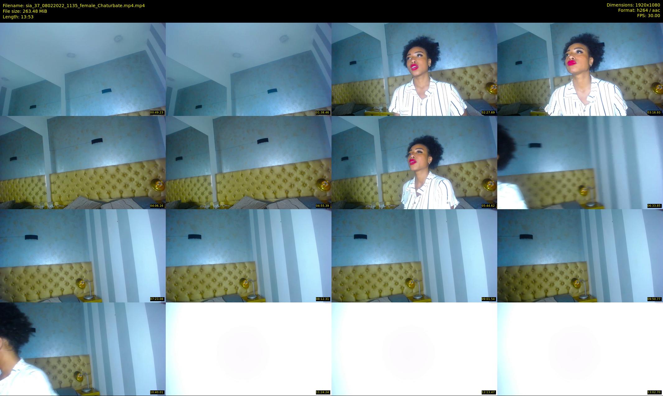 sia_37 — 14 minute Chaturbate female cam show recording, 1080p, Feb 8, 2022