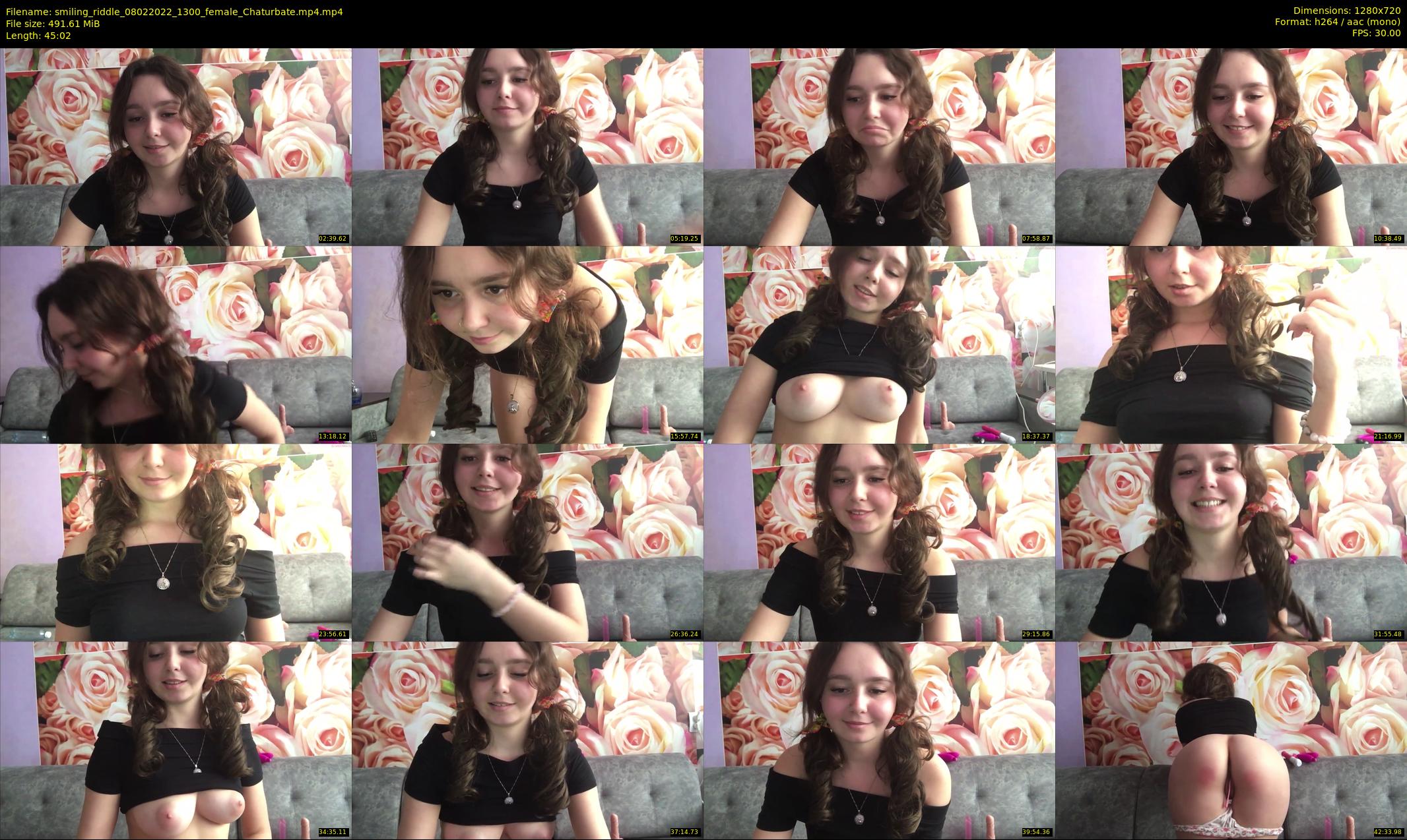 smiling_riddle — 46 minute Chaturbate female cam show recording, 720p, Feb 8, 2022