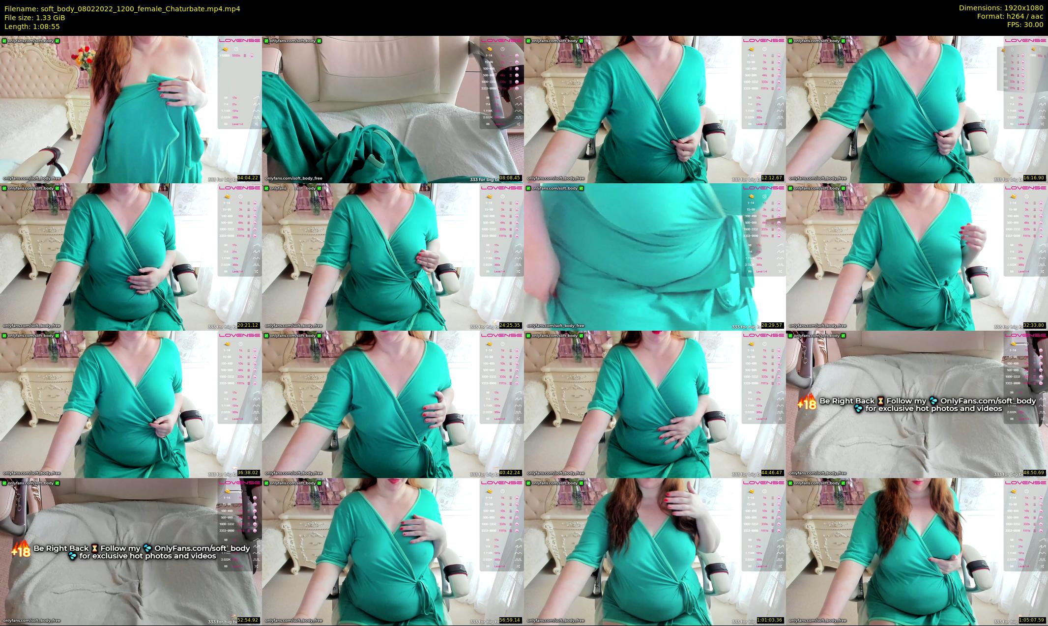 soft_body — 69 minute Chaturbate female cam show recording, 1080p, Feb 8, 2022