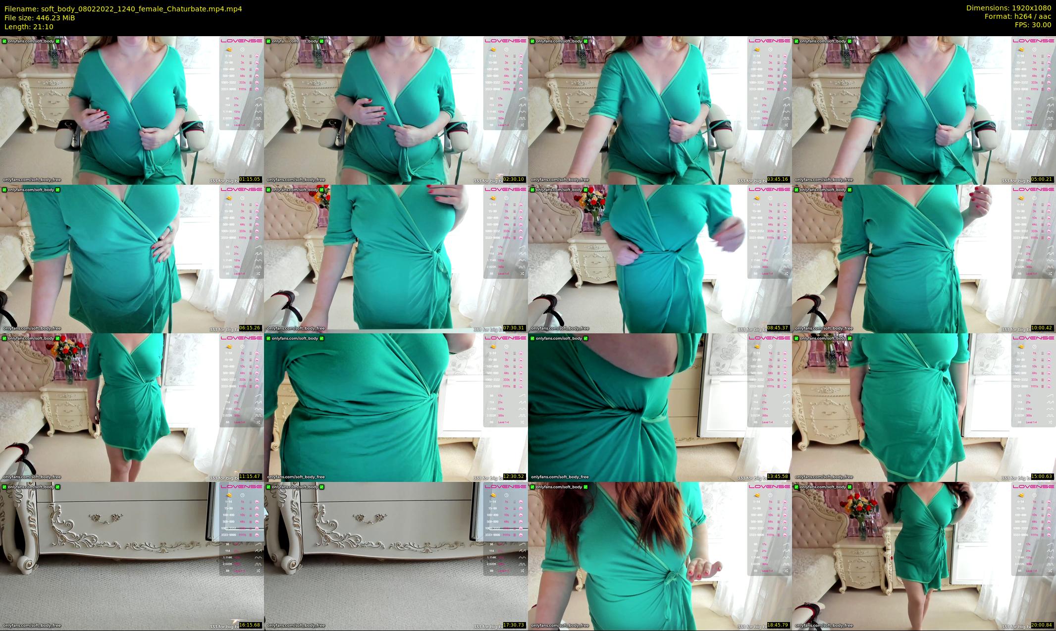 soft_body — 22 minute Chaturbate female cam show recording, 1080p, Feb 8, 2022