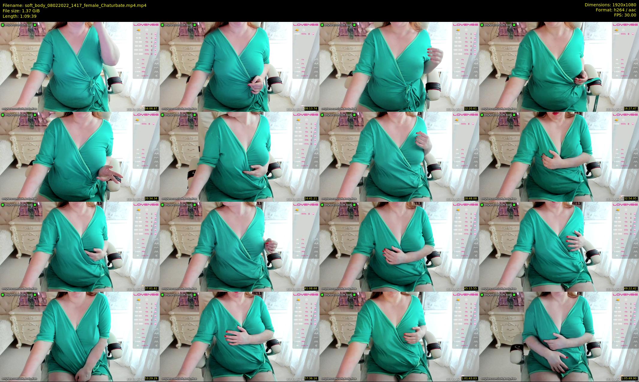 soft_body — 70 minute Chaturbate female cam show recording, 1080p, Feb 8, 2022