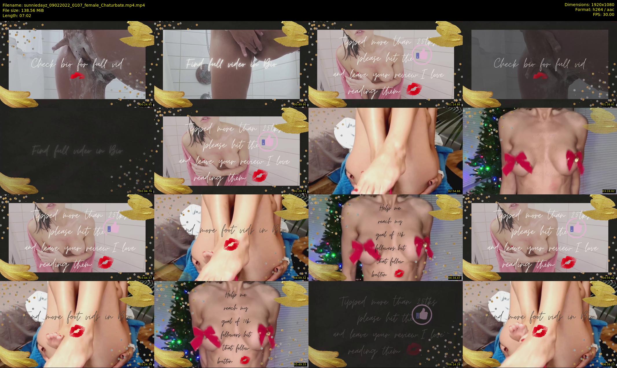 sunniedayz — 8 minute Chaturbate female cam show recording, 1080p, Feb 9, 2022