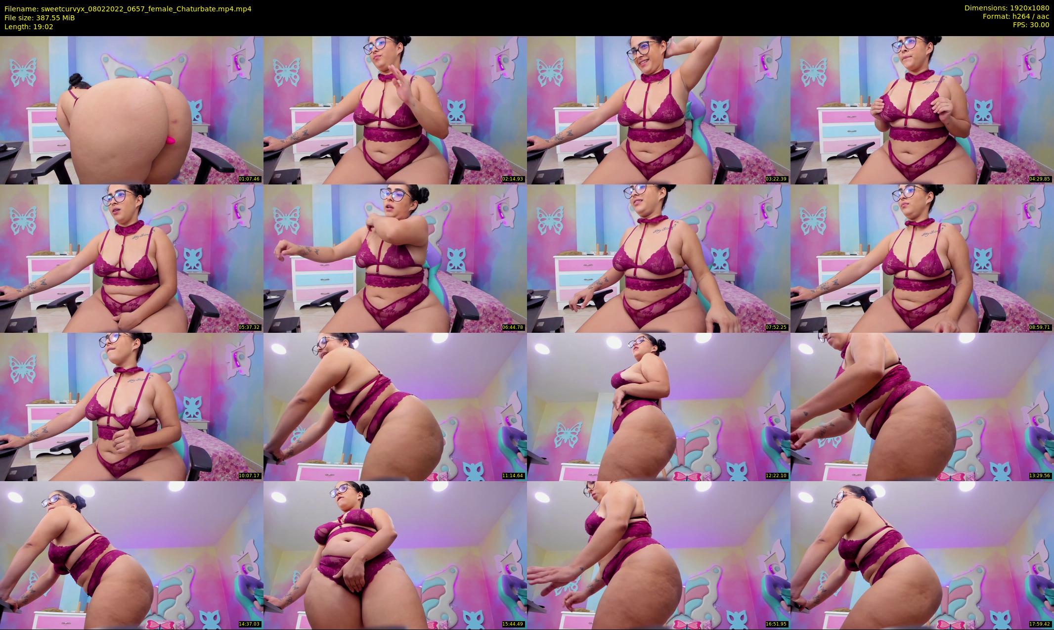 sweetcurvyx — 20 minute Chaturbate couple cam show recording, 1080p, Feb 8, 2022