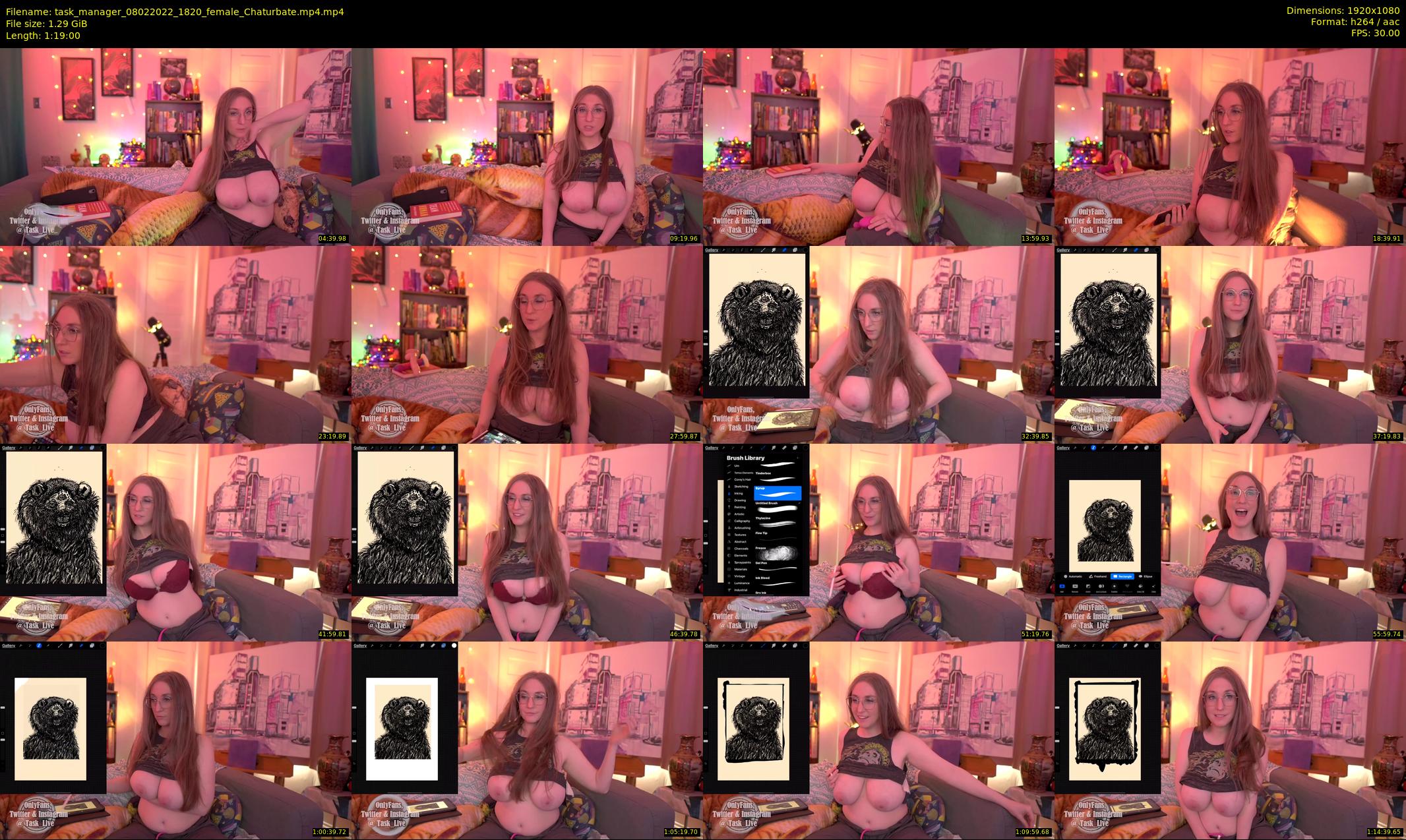 task_manager — 79 minute Chaturbate couple cam show recording, 1080p, Feb 8, 2022