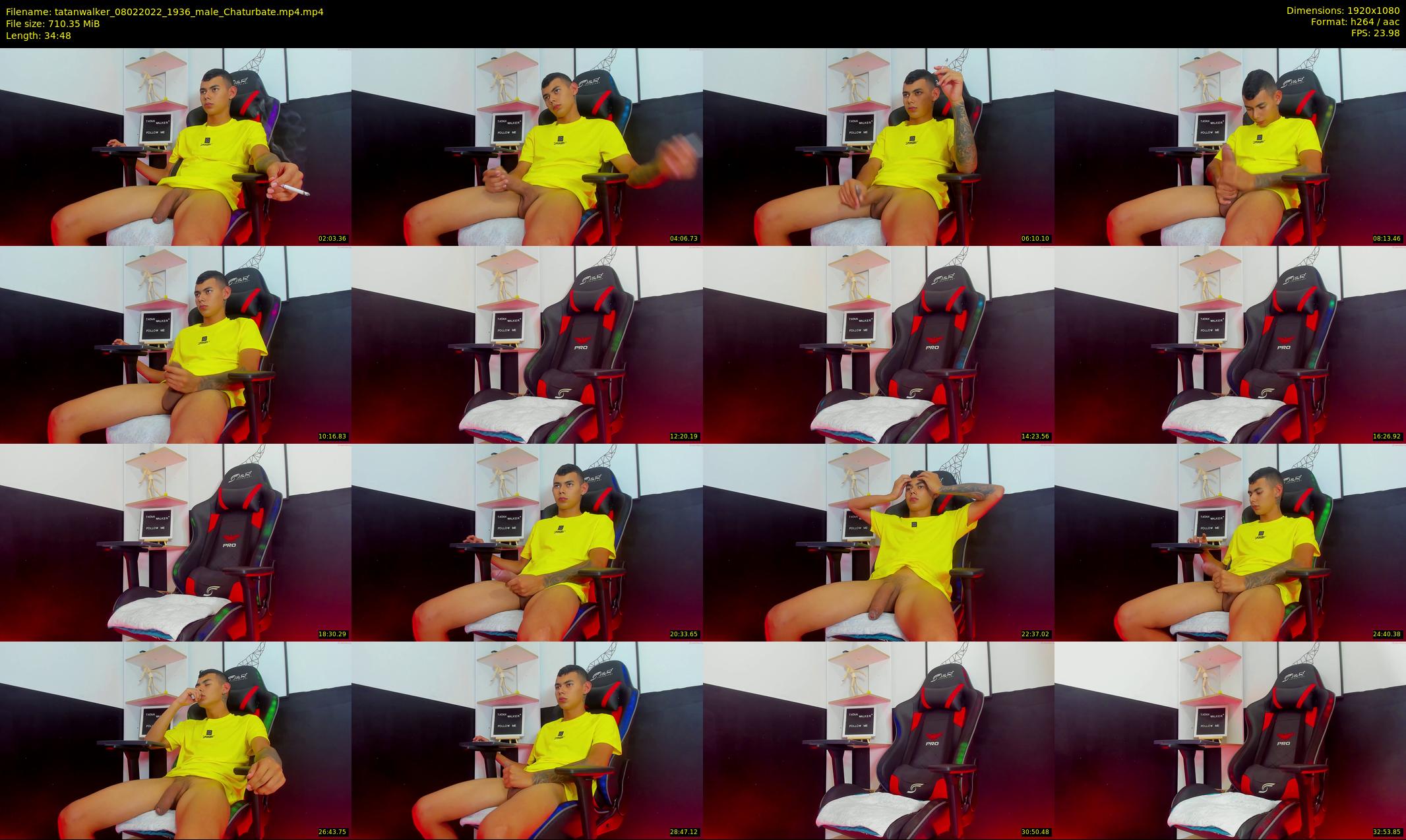 tatanwalker — 35 minute Chaturbate male cam show recording, 1080p, Feb 8, 2022