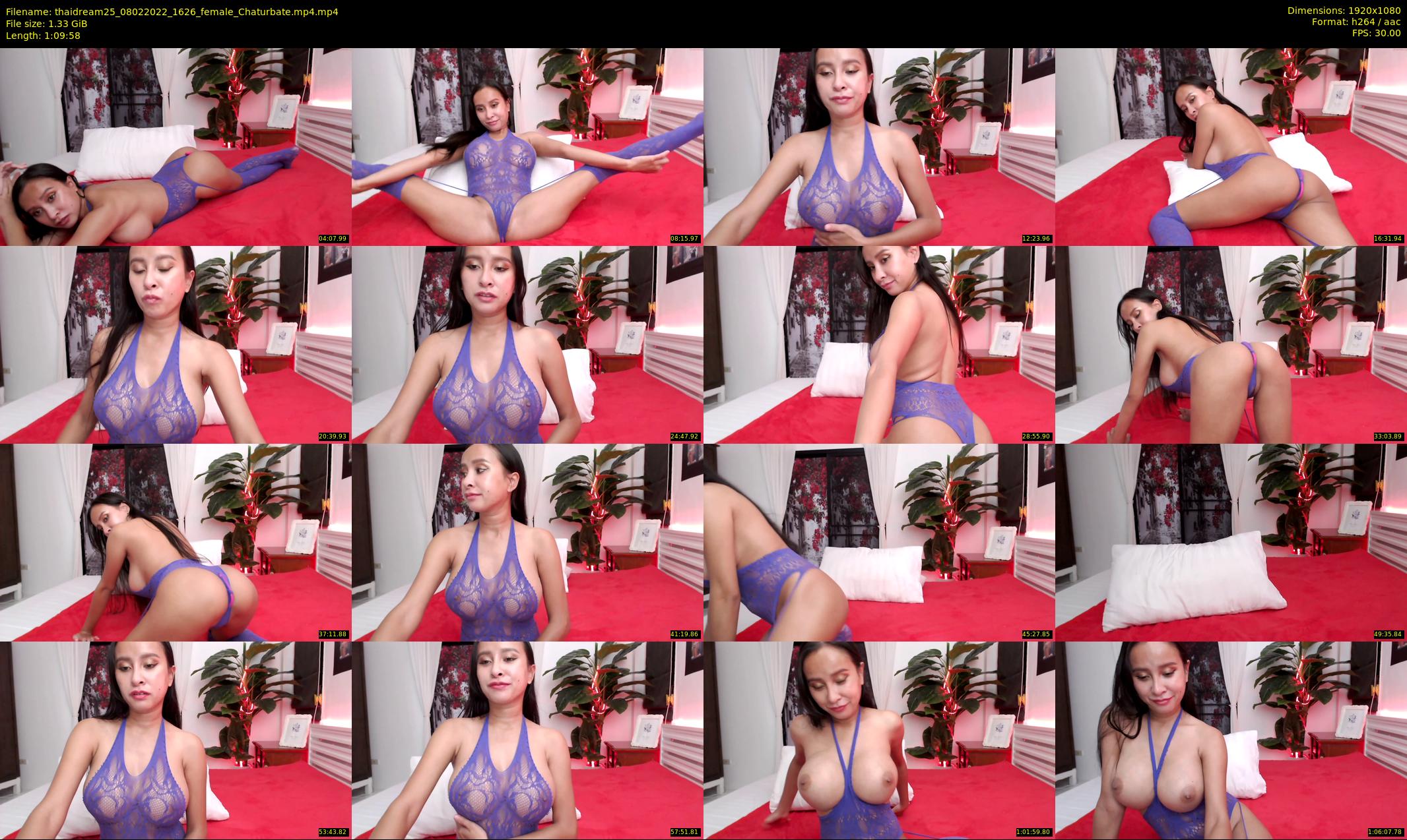 thaidream25 — 70 minute Chaturbate female cam show recording, 1080p, Feb 8, 2022