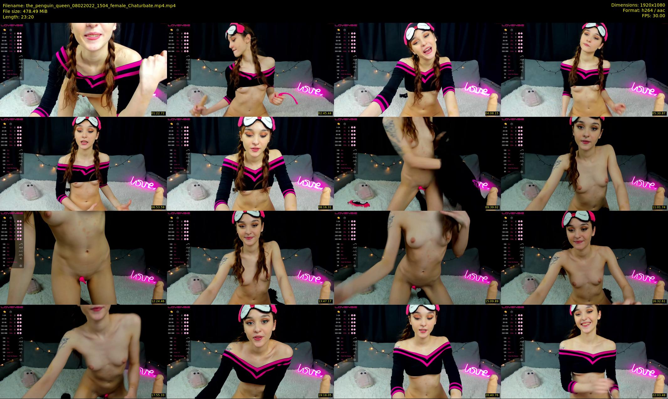 the_penguin_queen — 24 minute Chaturbate female cam show recording, 1080p, Feb 8, 2022
