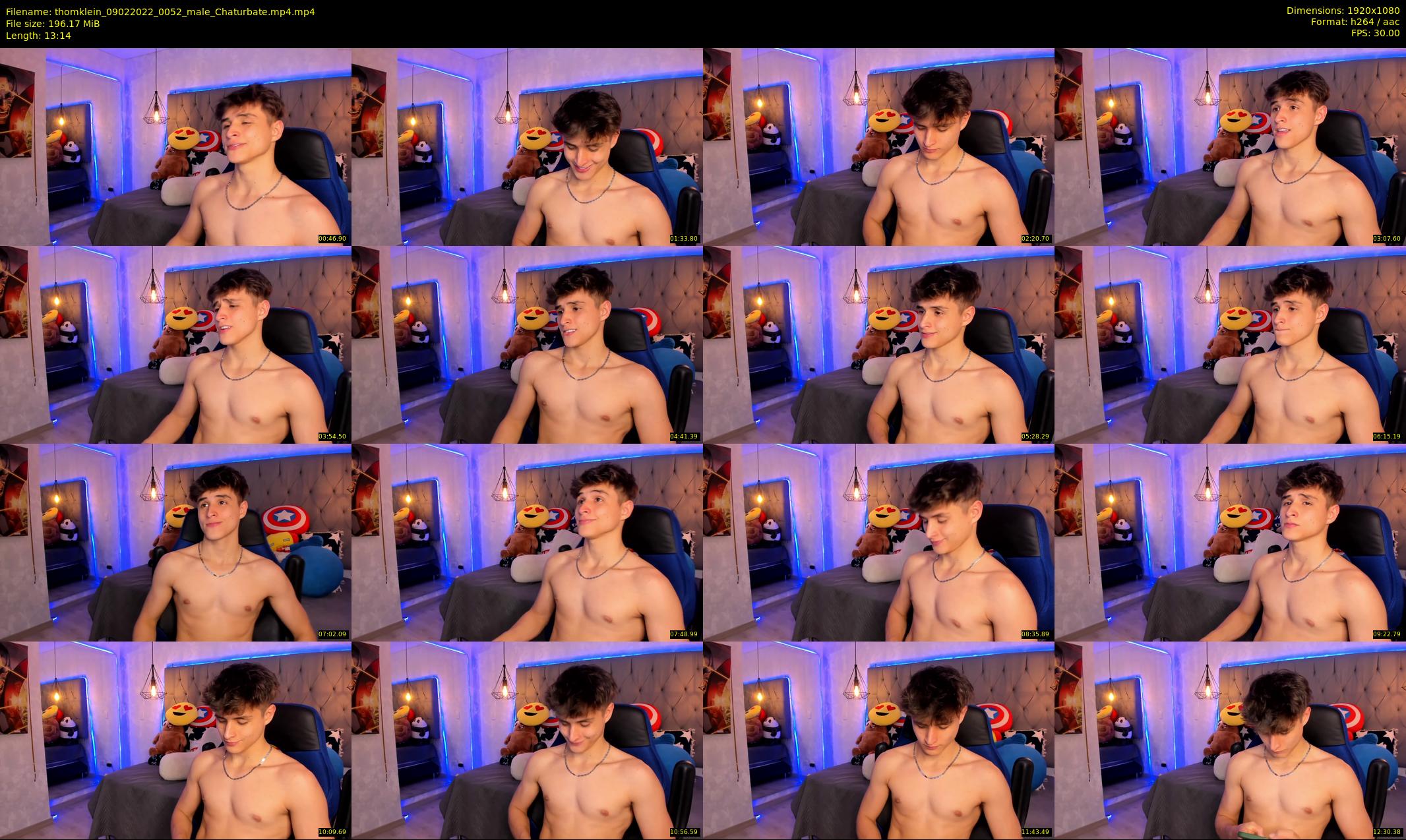 thomklein — 14 minute Chaturbate male cam show recording, 1080p, Feb 9, 2022