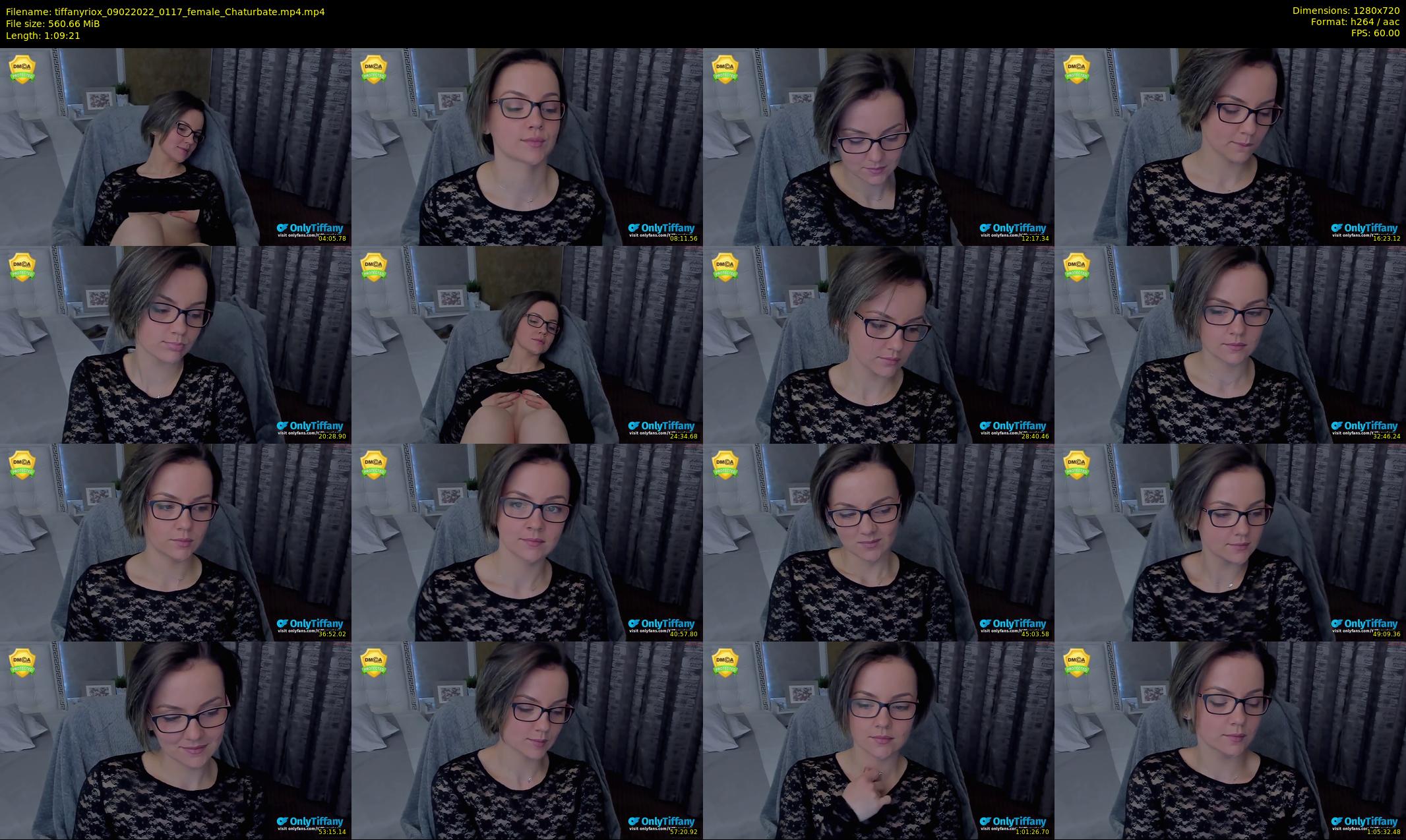 tiffanyriox — 70 minute Chaturbate female cam show recording, 720p, Feb 9, 2022