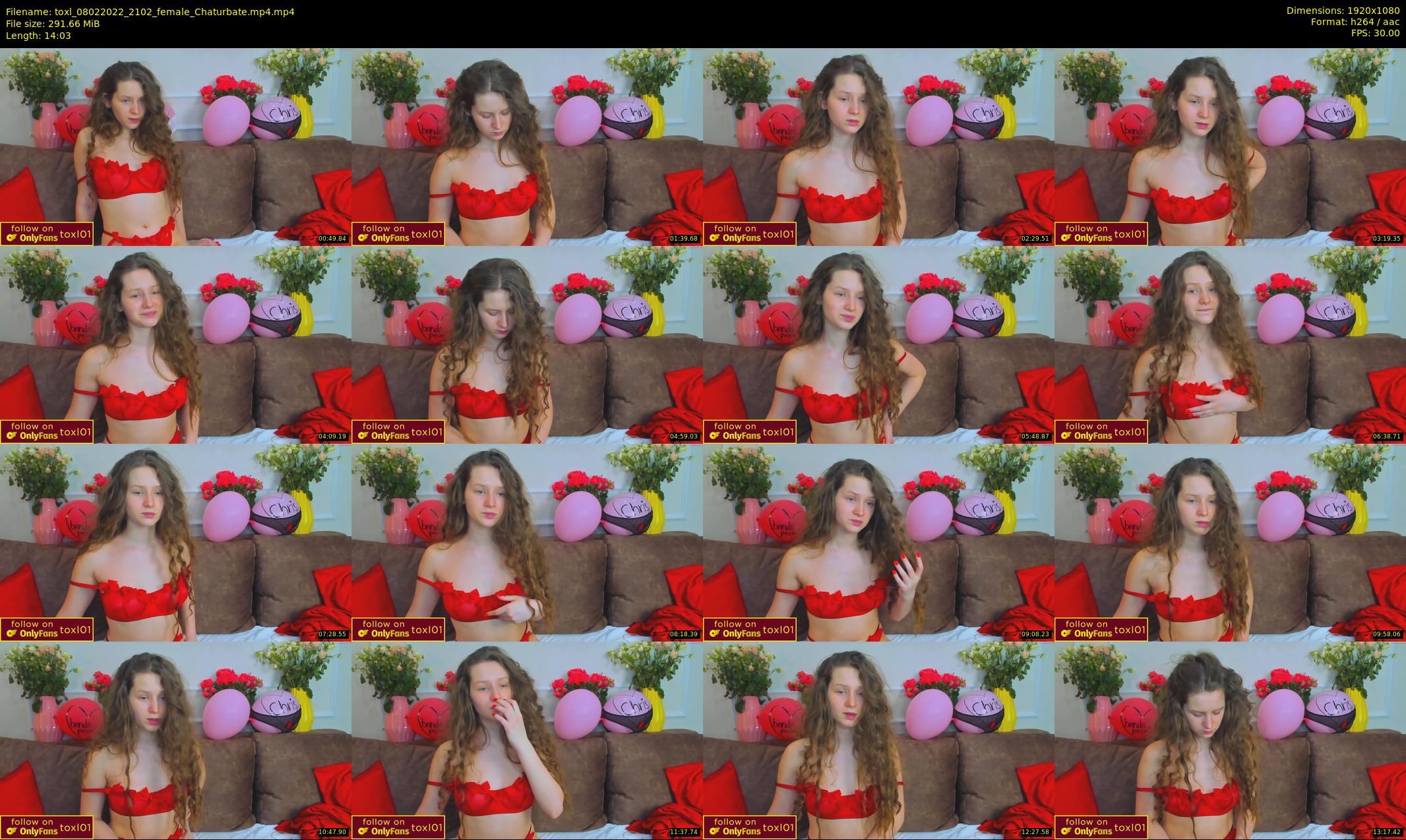 toxl — 15 minute Chaturbate female cam show recording, 1080p, Feb 8, 2022