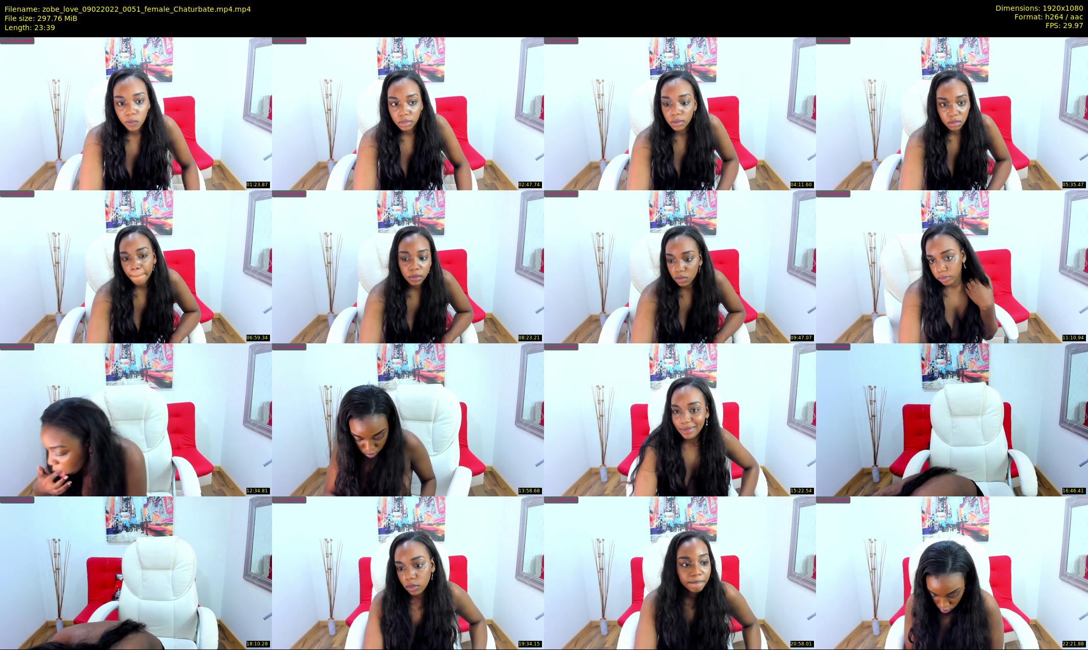 zobe_love — 24 minute Chaturbate female cam show recording, 1080p, Feb 9, 2022