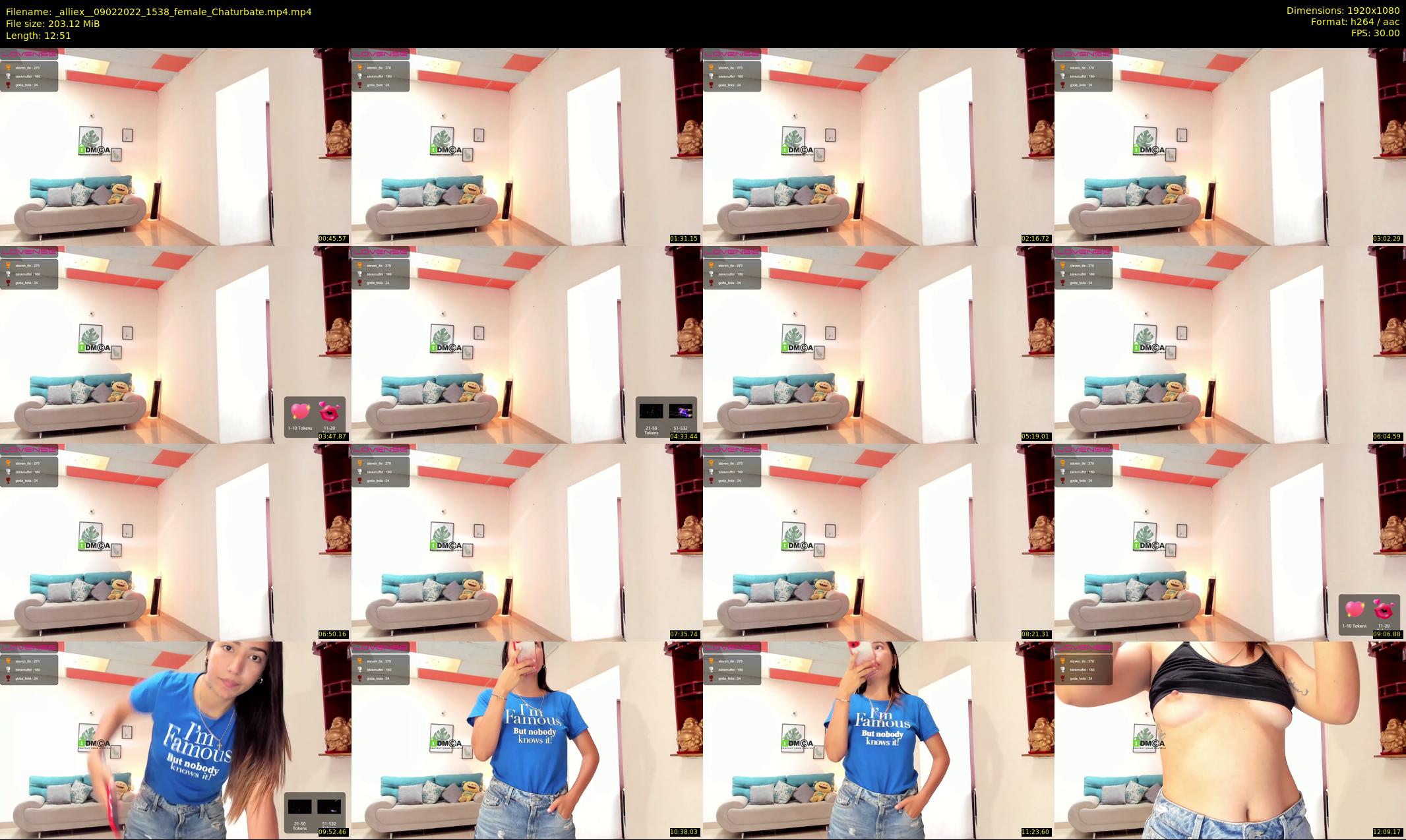 _alliex_ — 13 minute Chaturbate female cam show recording, 1080p, Feb 9, 2022