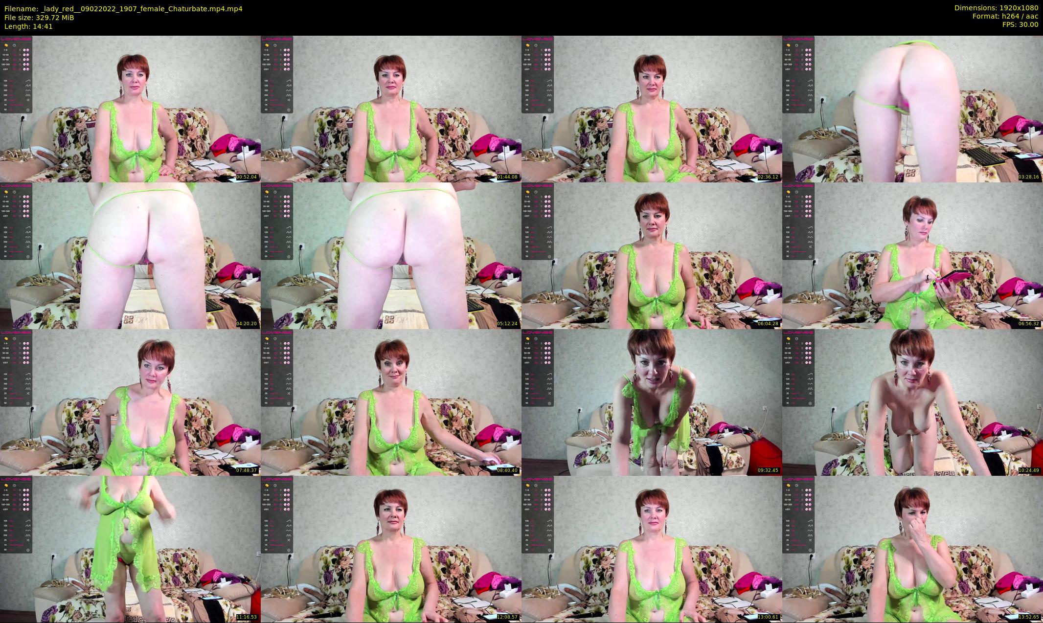 _lady_red_ — 15 minute Chaturbate female cam show recording, 1080p, Feb 9, 2022