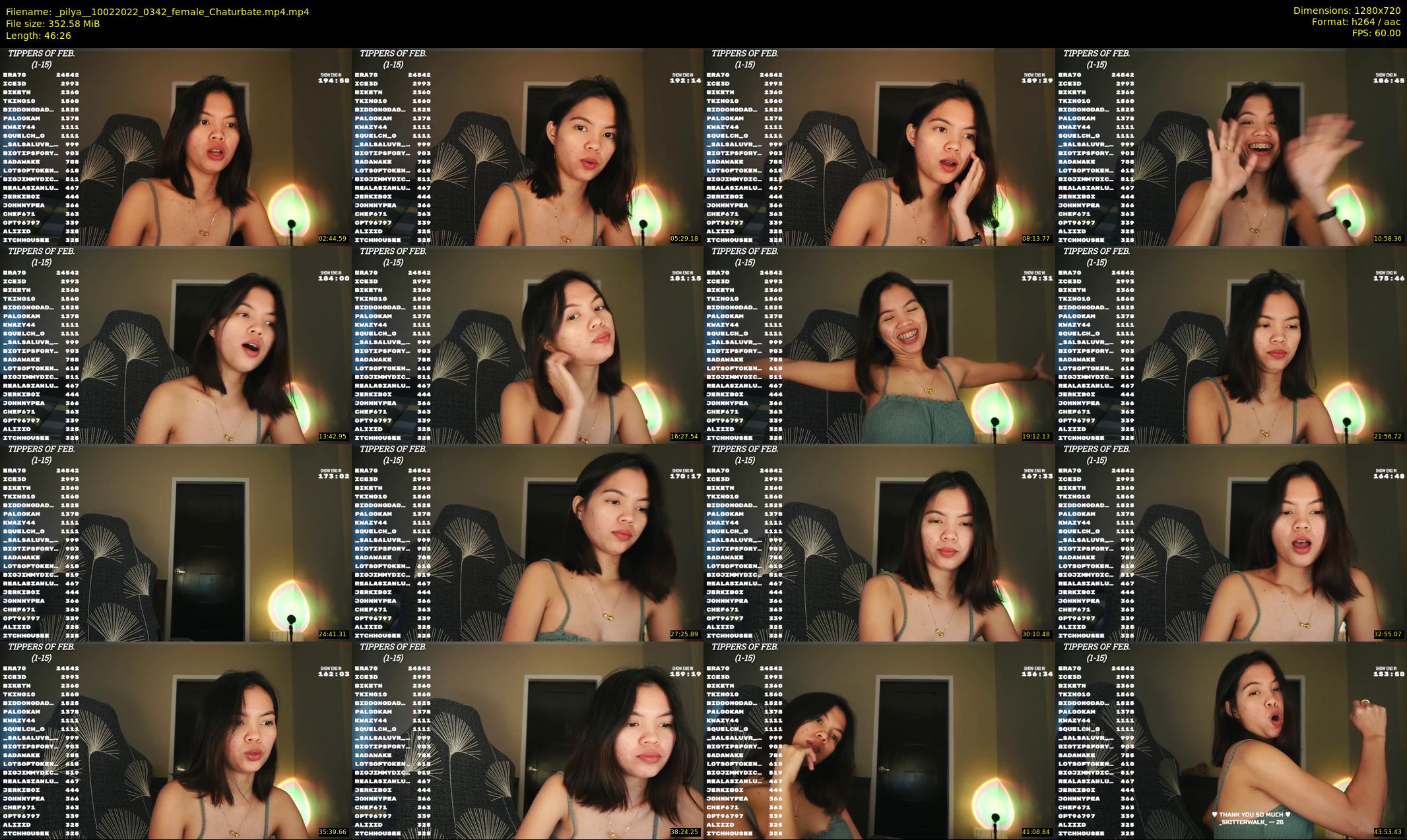 _pilya_ — 47 minute Chaturbate female cam show recording, 720p, Feb 10, 2022